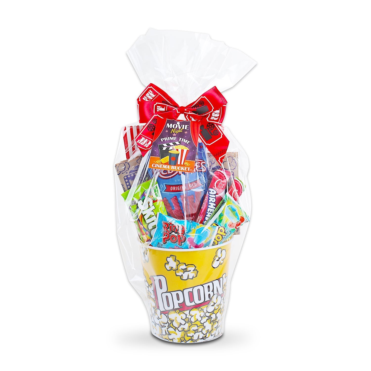 Pop-ular Movie Night Gift Basket DestGlow
