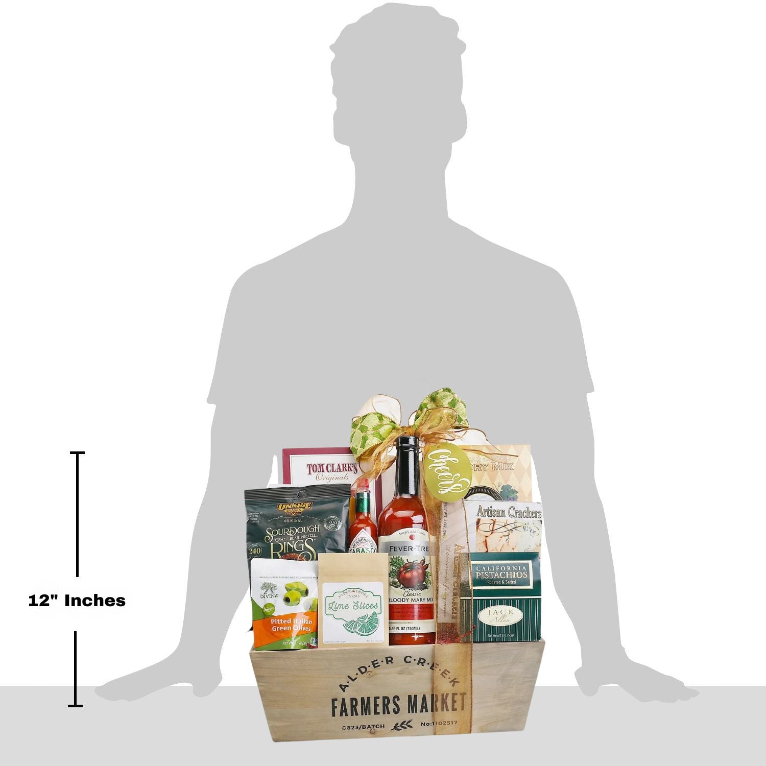 Farmers Market Bloody Mary Cocktail Gift Basket DestGlow