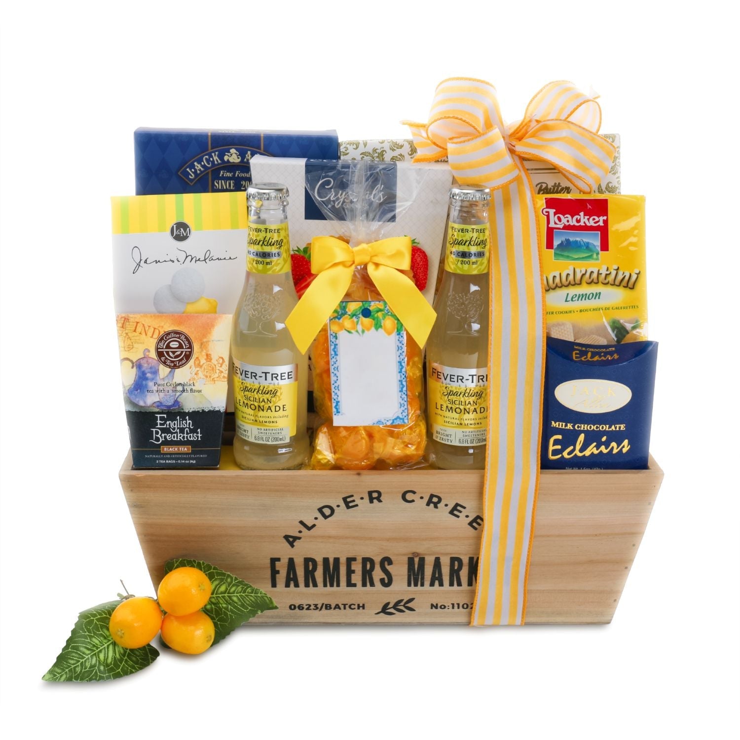 Sunshine is for Lemonade Summer Gift Basket DestGlow