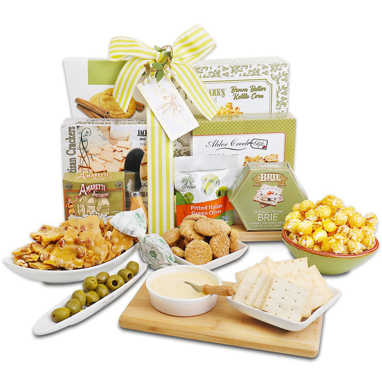 Charcuterie Cutting Board Gift Basket DestGlow