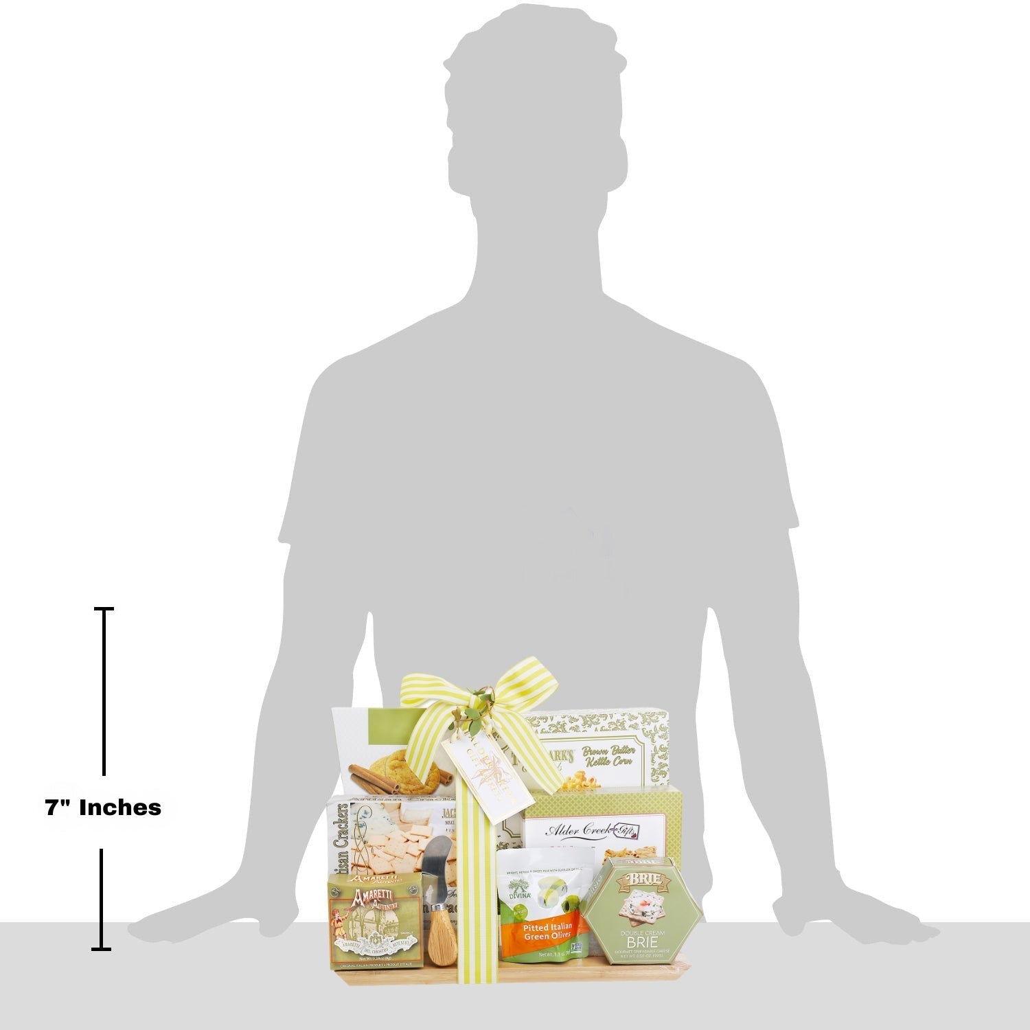 Charcuterie Cutting Board Gift Basket DestGlow