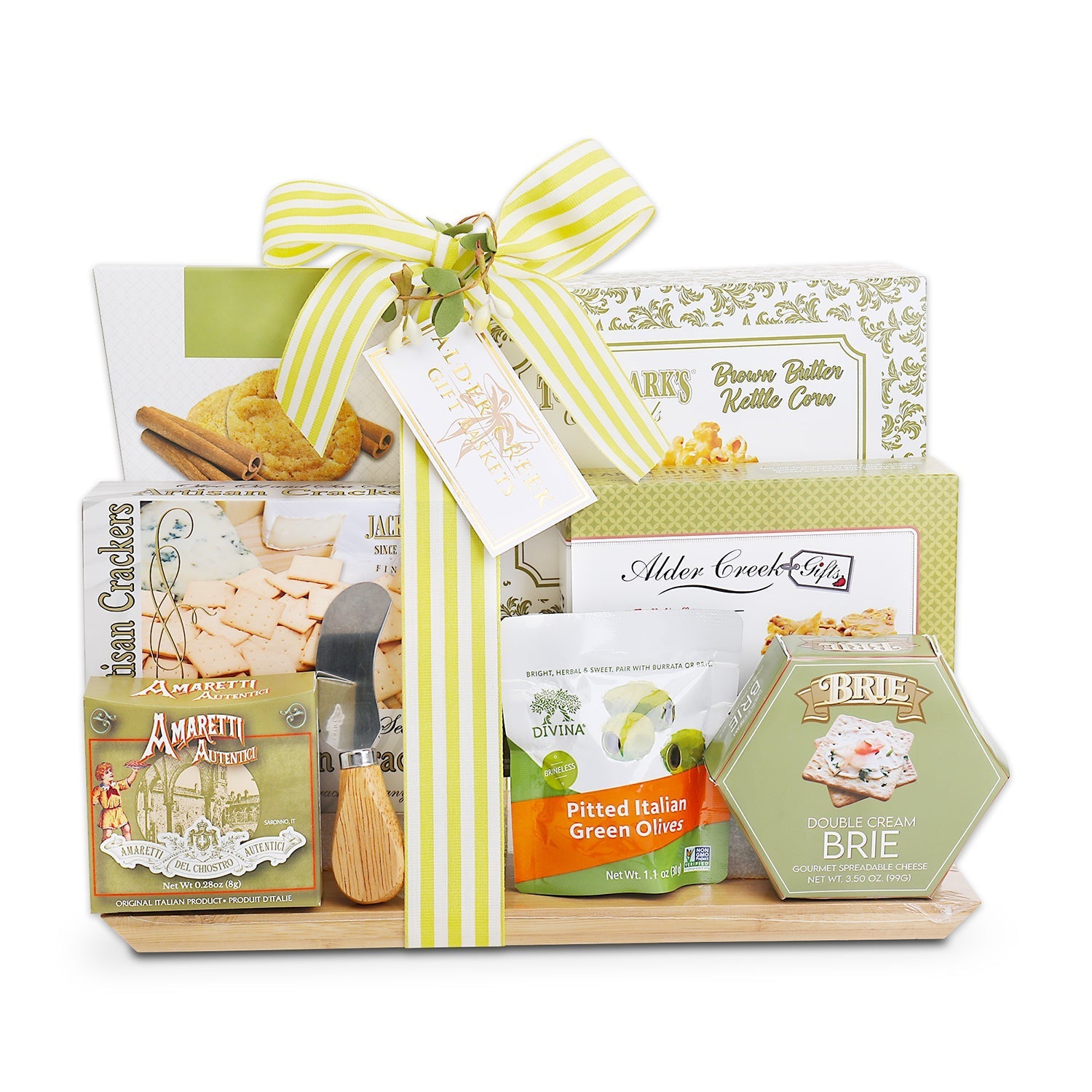 Charcuterie Cutting Board Gift Basket DestGlow