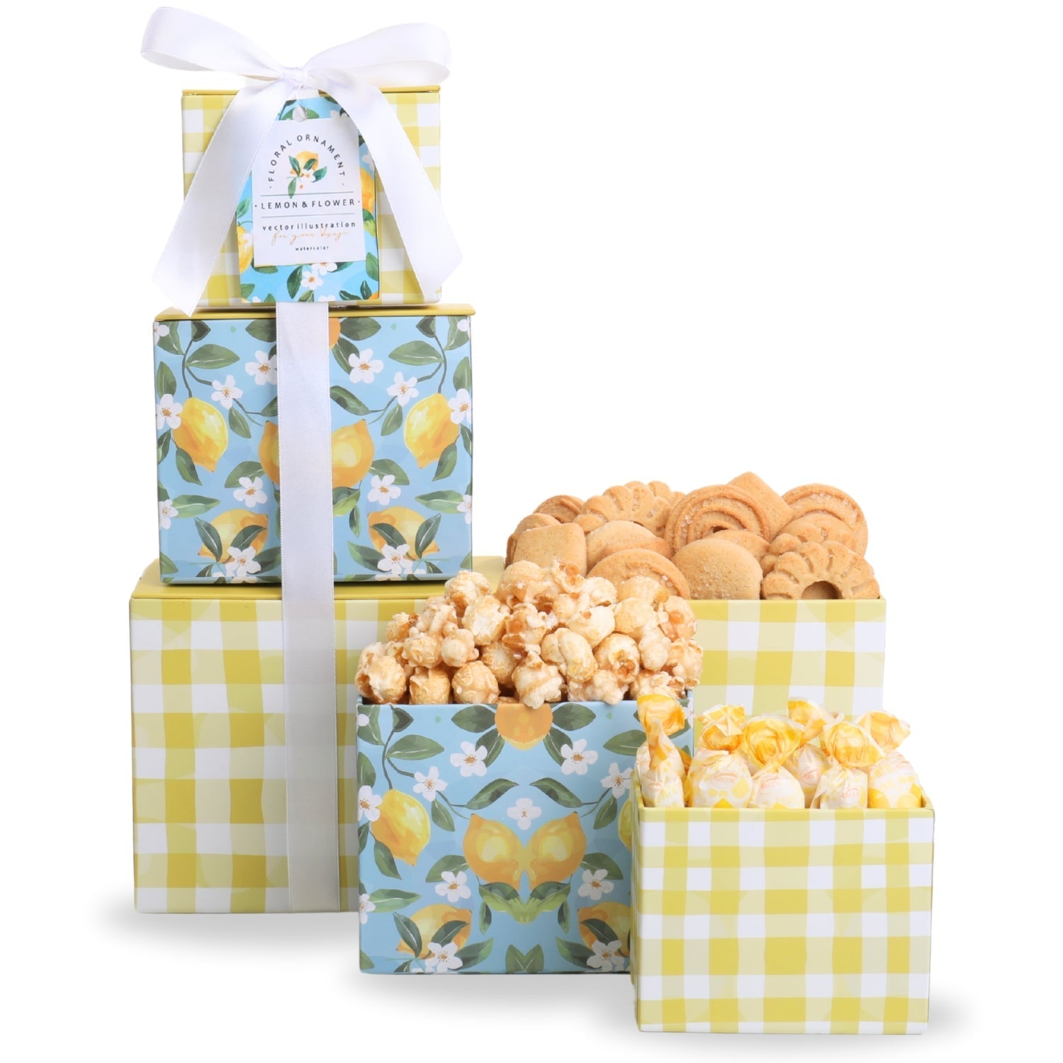 Lemon Twist Gift Tower DestGlow