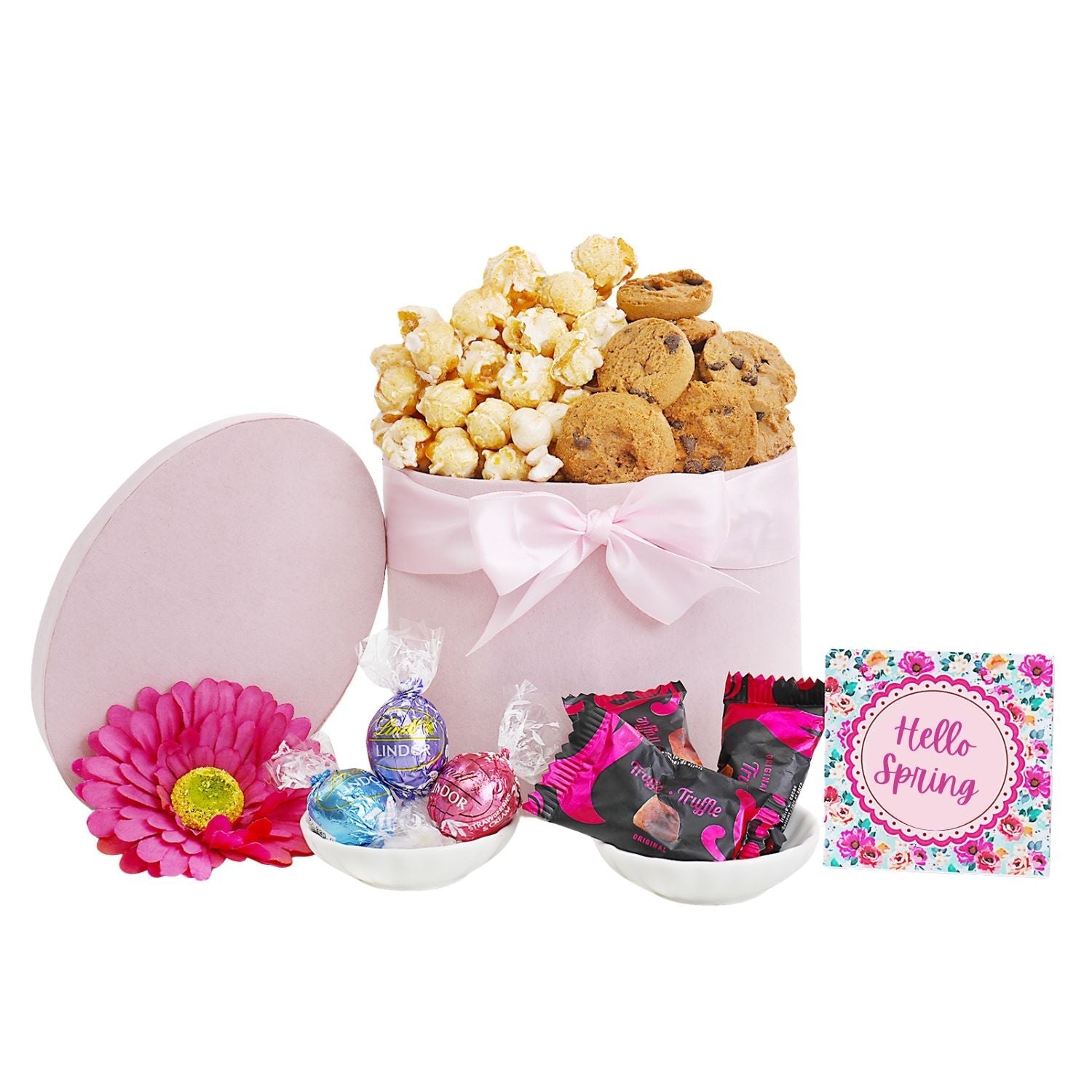 Box of Cookies and Chocolates Gift Basket DestGlow