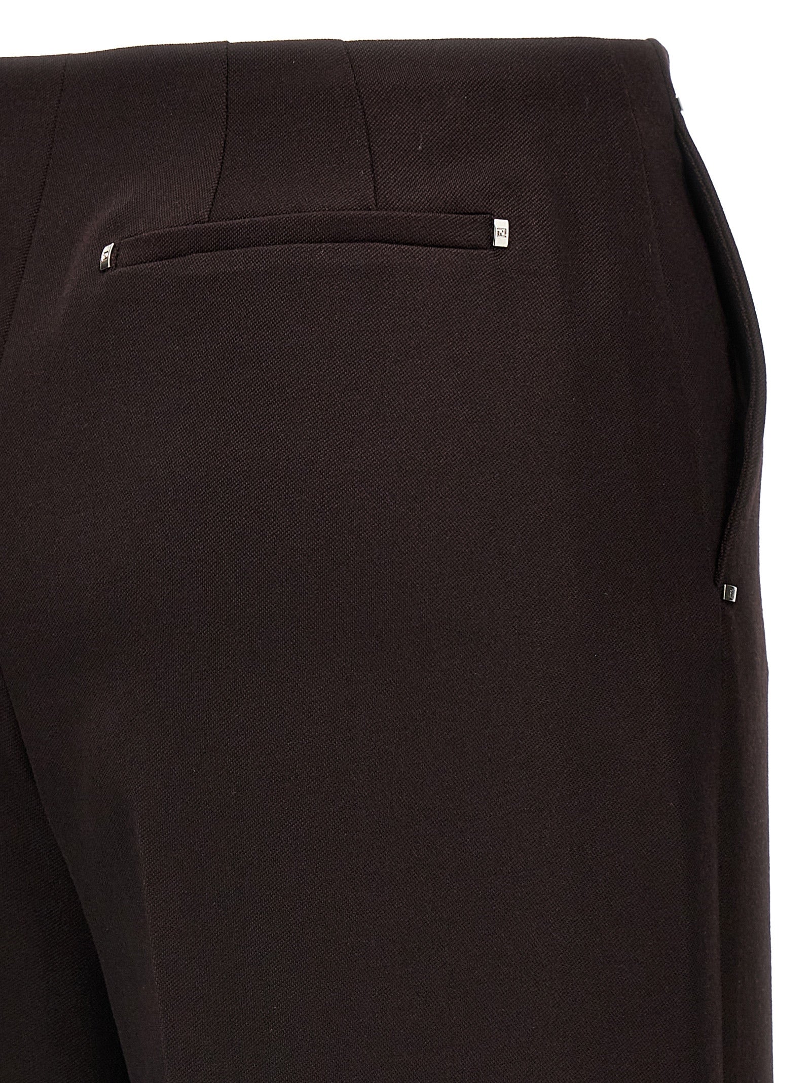 Fendi Women Grain De Poudre Pants DestGlow