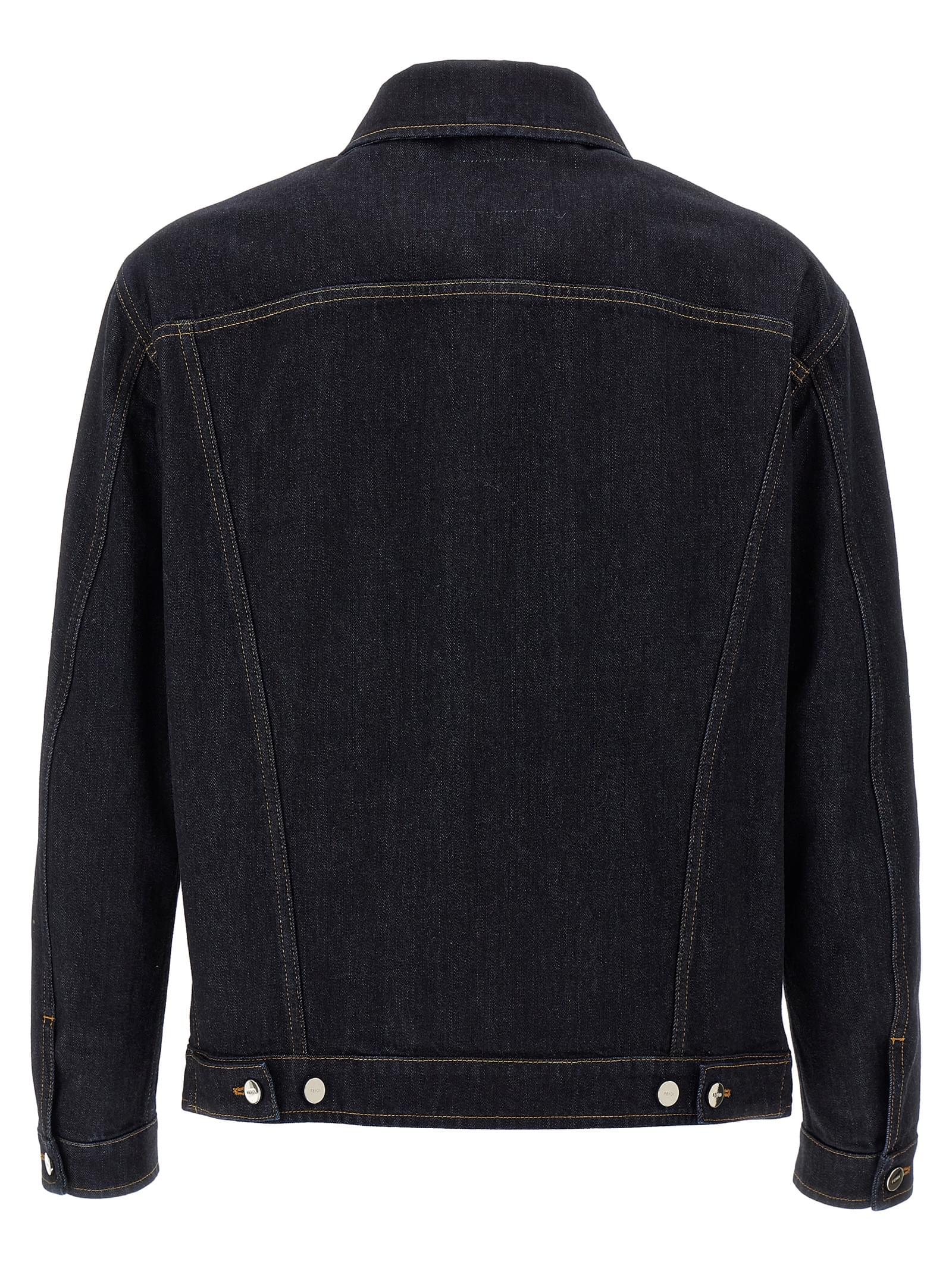 Fendi Men Fendi Crest Jacket DestGlow