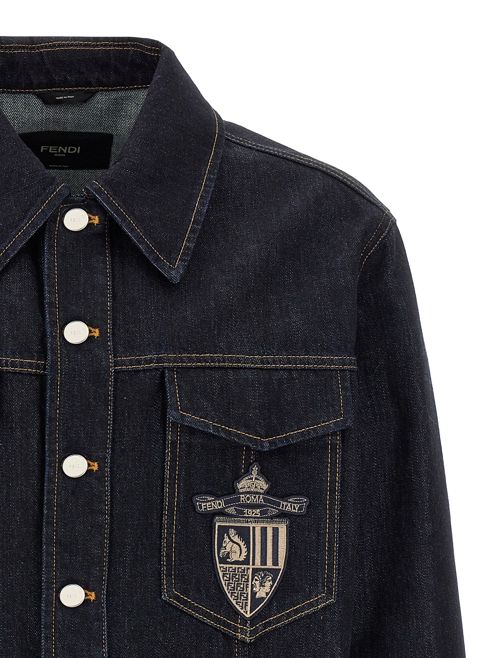 Fendi Men Fendi Crest Jacket by Luosophy