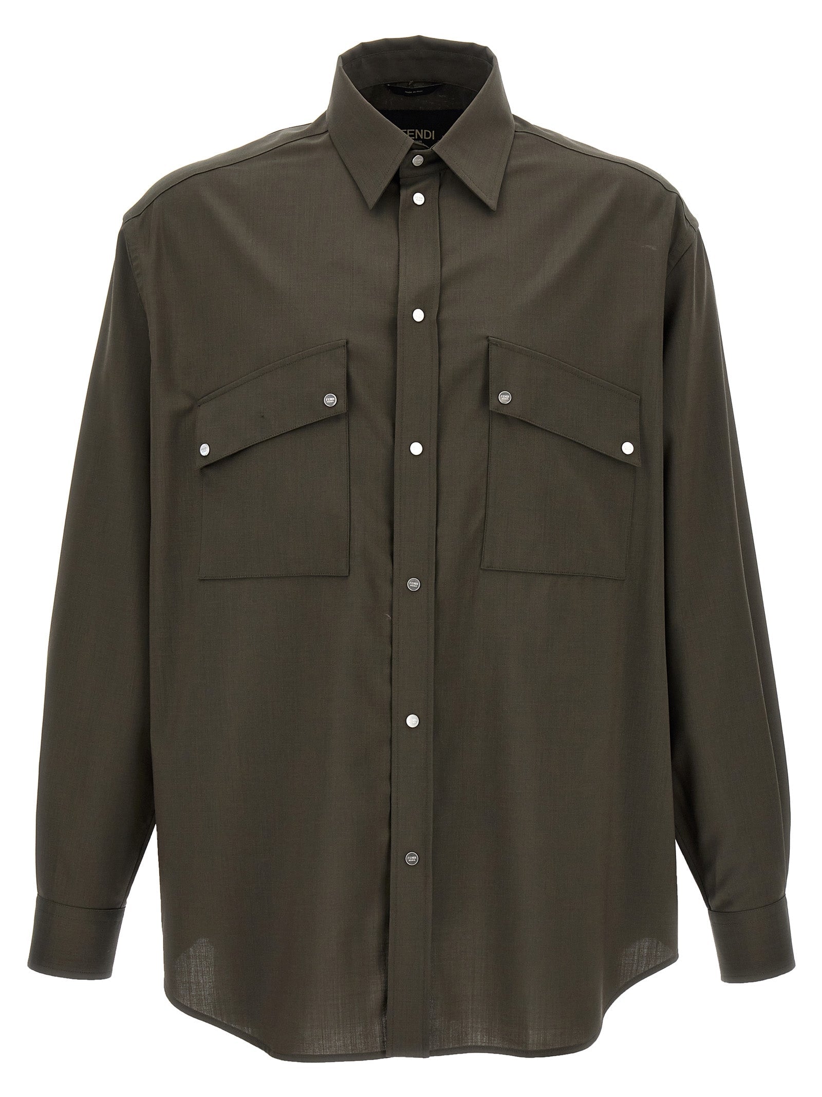 Fendi Men Wool Shirt by Luosophy