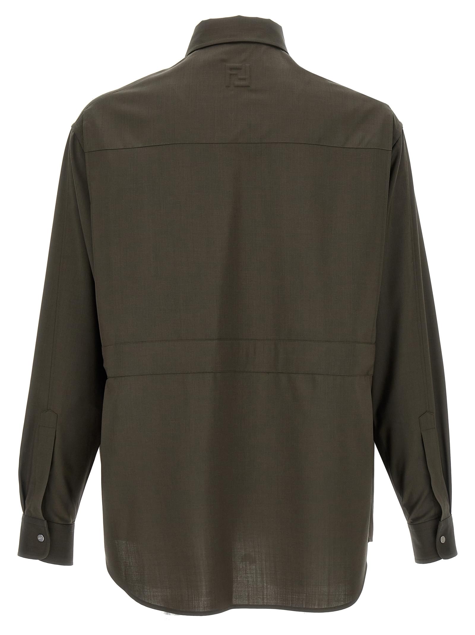 Fendi Men Wool Shirt DestGlow