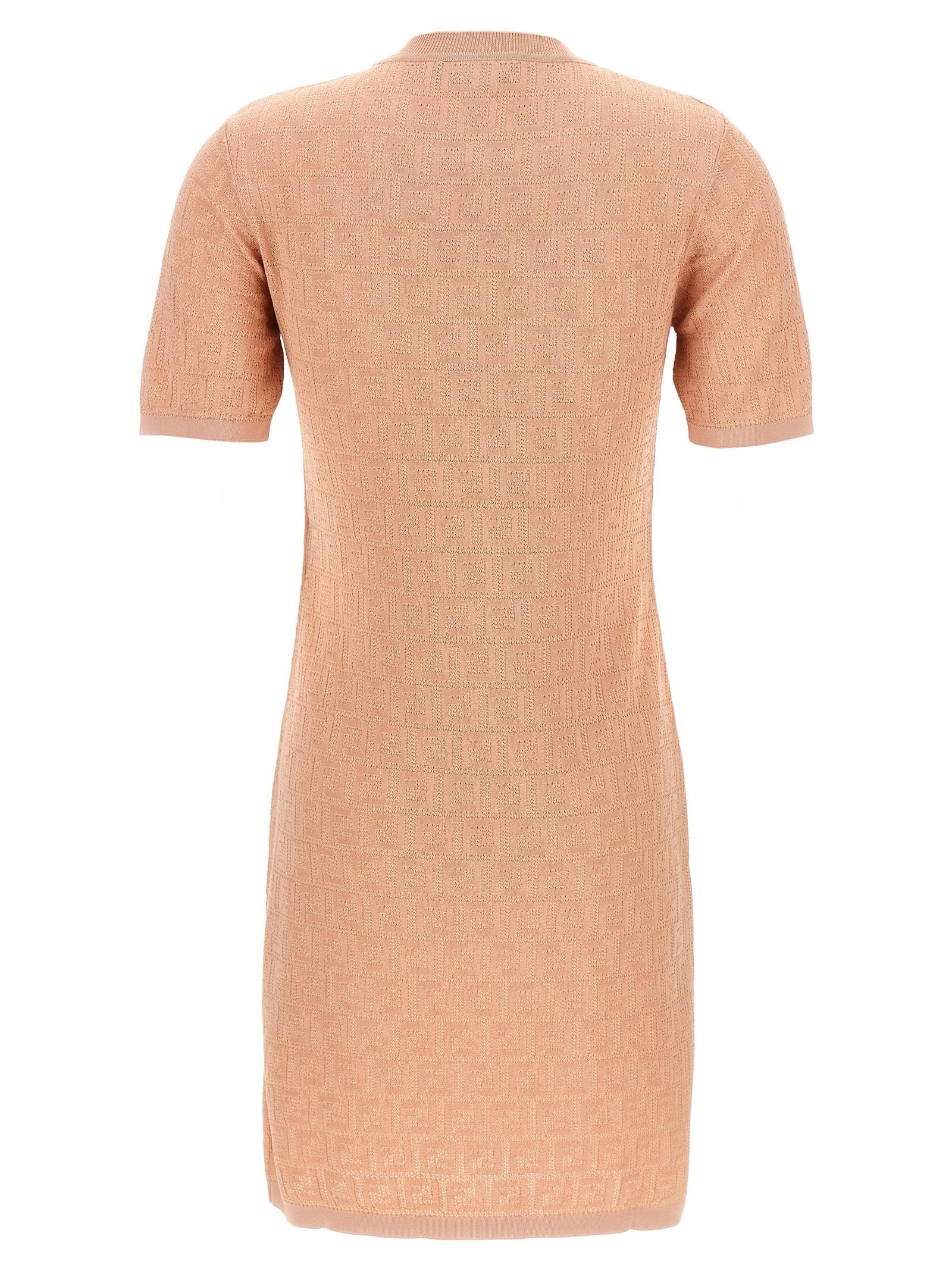 Fendi Women Ff Cotton Dress DestGlow