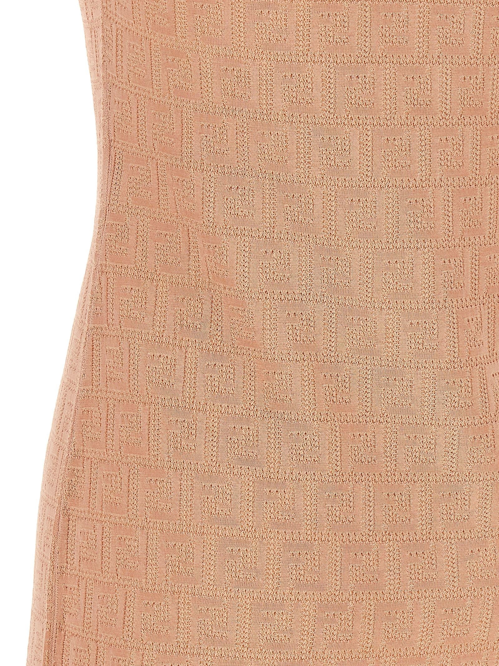 Fendi Women Ff Cotton Dress DestGlow
