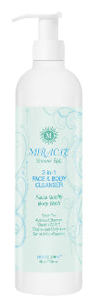Miracle 2-in-1 Face & Body Cleanser with Activated Charcoal, 8 oz FLIP TOP Bottle by HOLOCUREN - Official Website