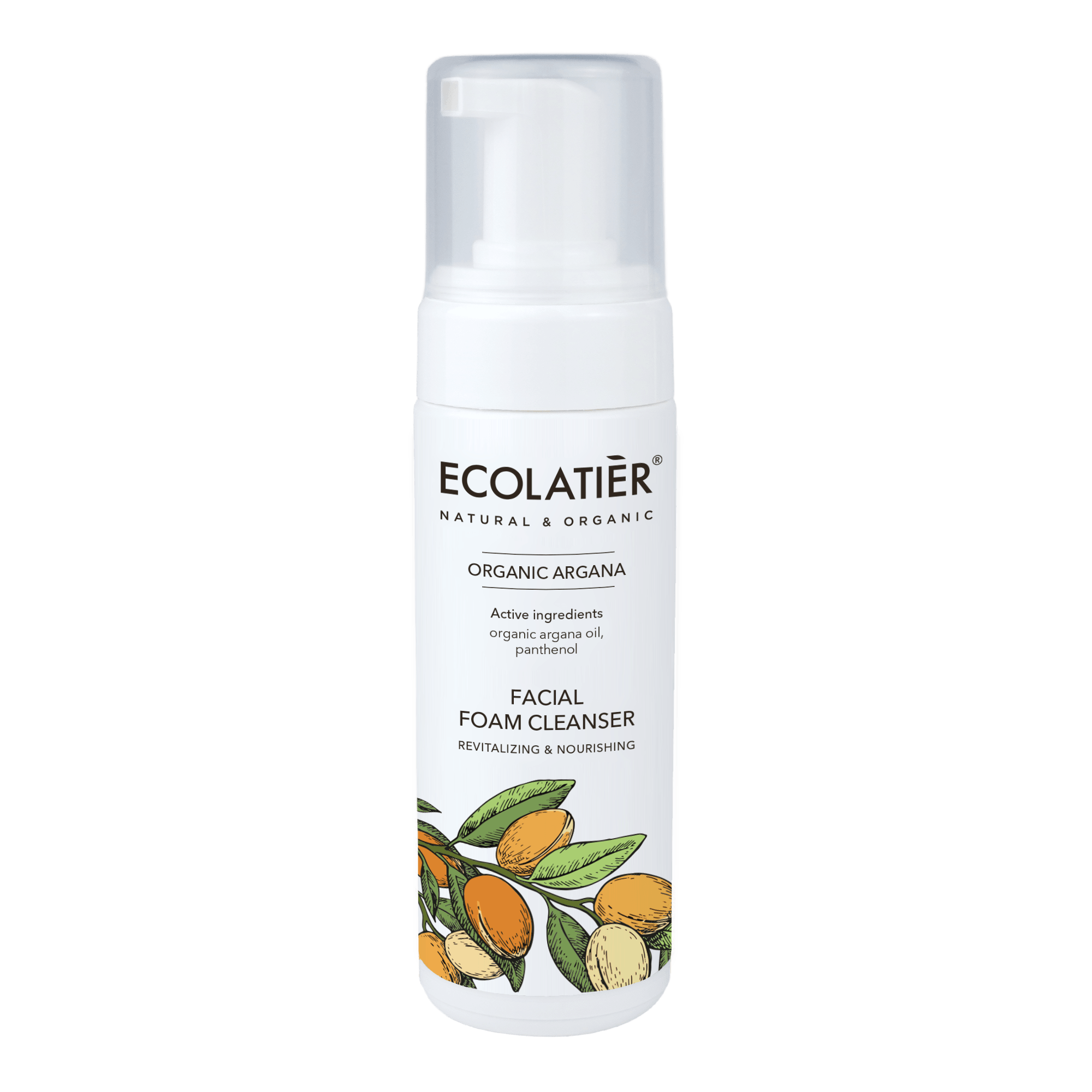 x-Facial Foam Cleanser Revitalizing & Nourishing Organic Argana by Damask Rose