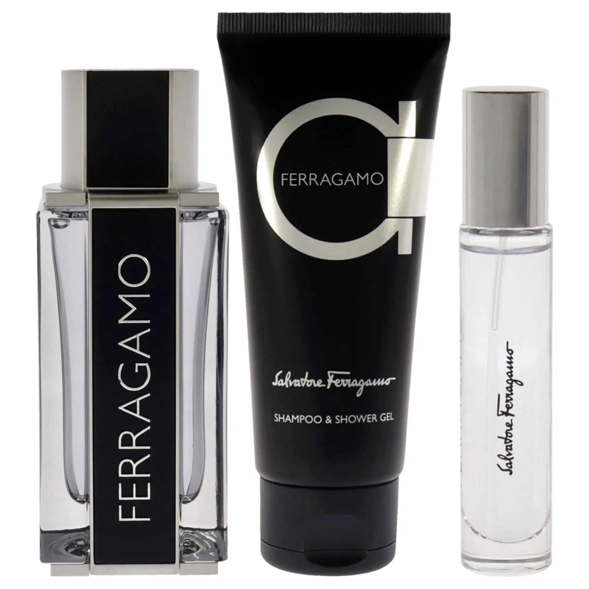 Ferragamo By Salvatore Ferragamo For Men (3pc Gift Set) - DestGlow