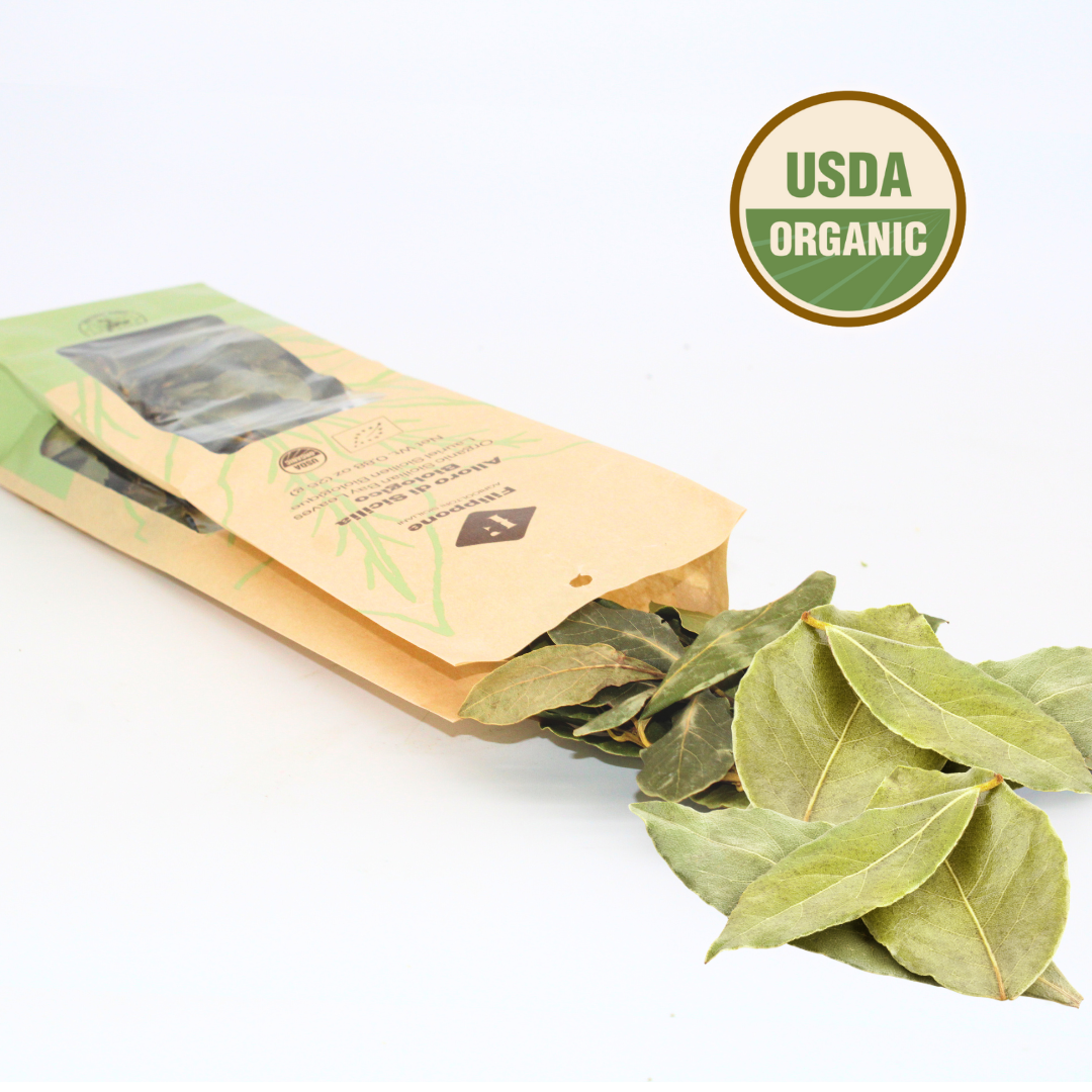 Filippone, Organic Bay Leaves, , Italian Dried Leaf 0.88oz (25g)