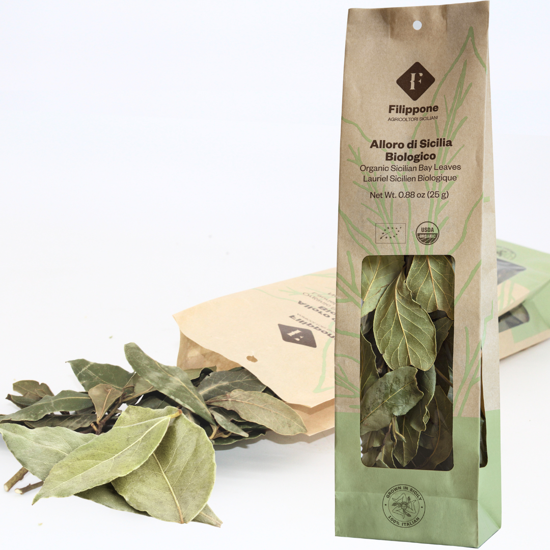 Filippone, Organic Bay Leaves, , Italian Dried Leaf 0.88oz (25g)