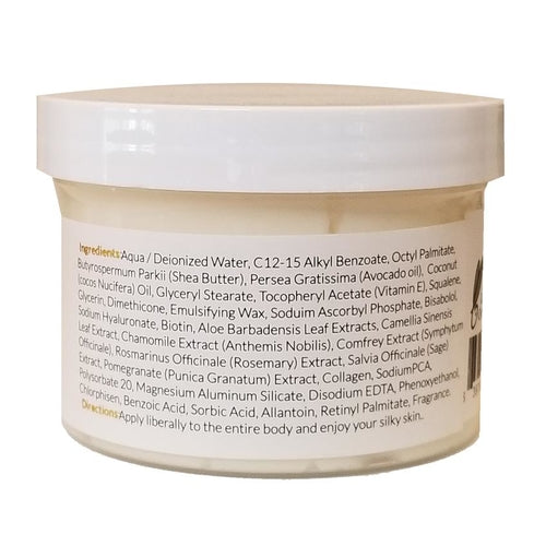 Moisturizing Body Butter Cream with Collagen - Rich Hydrating Body Moisturizer