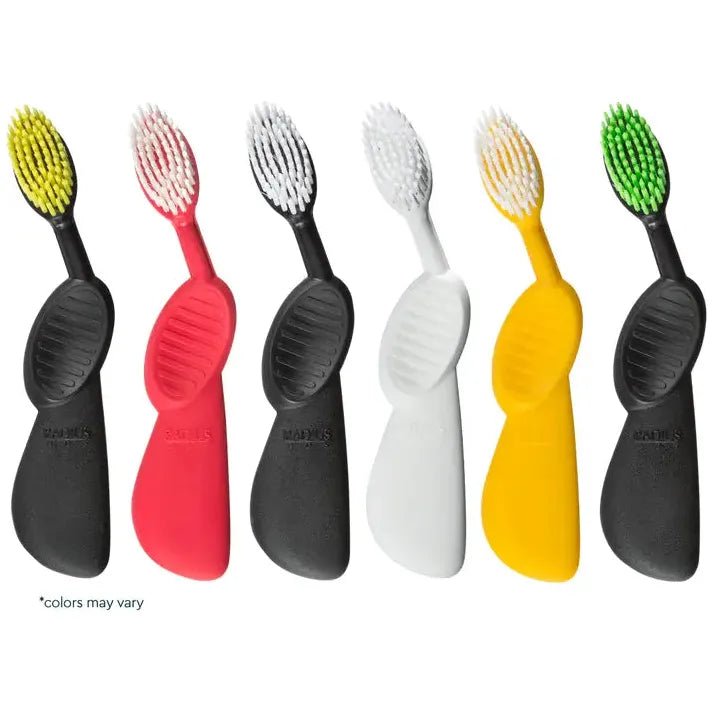 Radius Flex Brush Soft Left Hand Toothbrush (Assorted Colors) by Pasteur Pharmacy