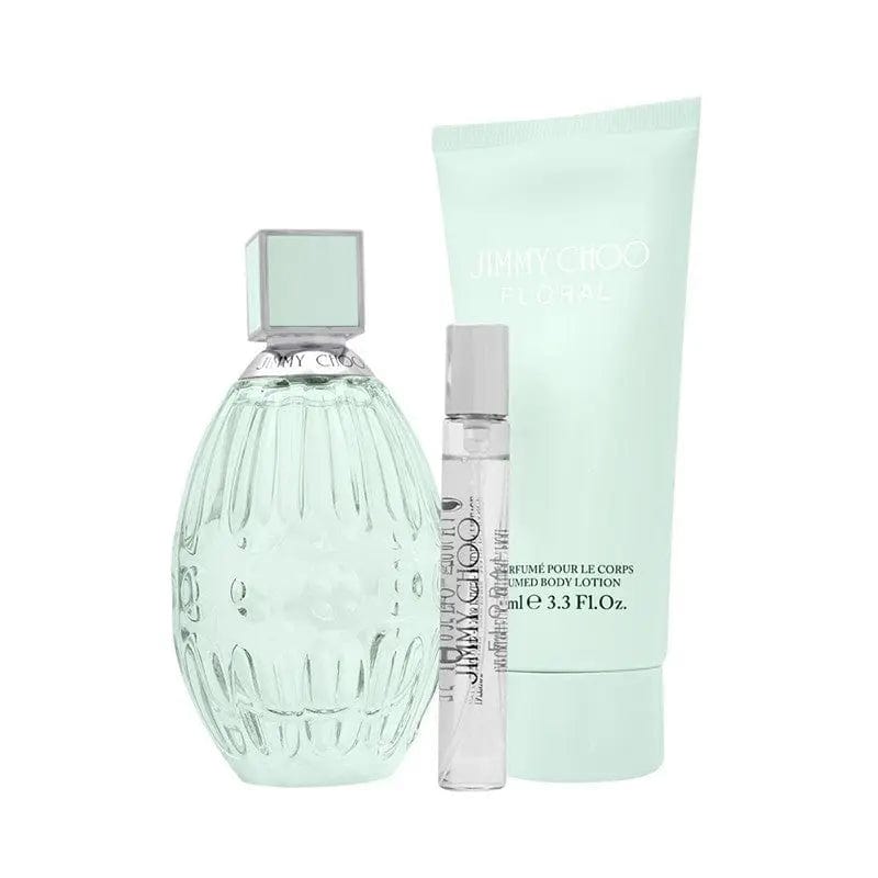 Floral By Jimmy Choo For Women (3pc Gift Set) by perfumesandrea