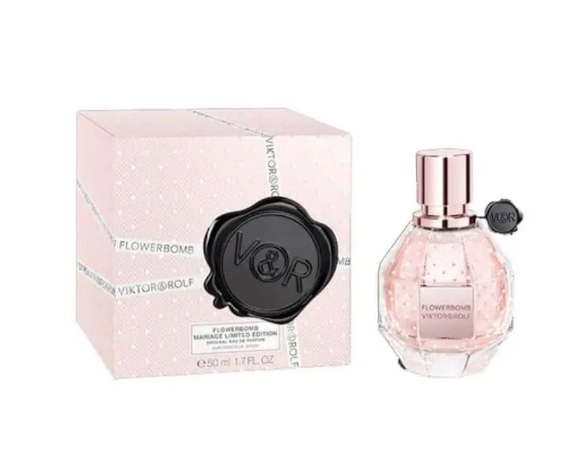 Flowerbomb Mariage Limited Edition By Viktor & Rolf For Women 1.7 oz EDP Spray by perfumesandrea
