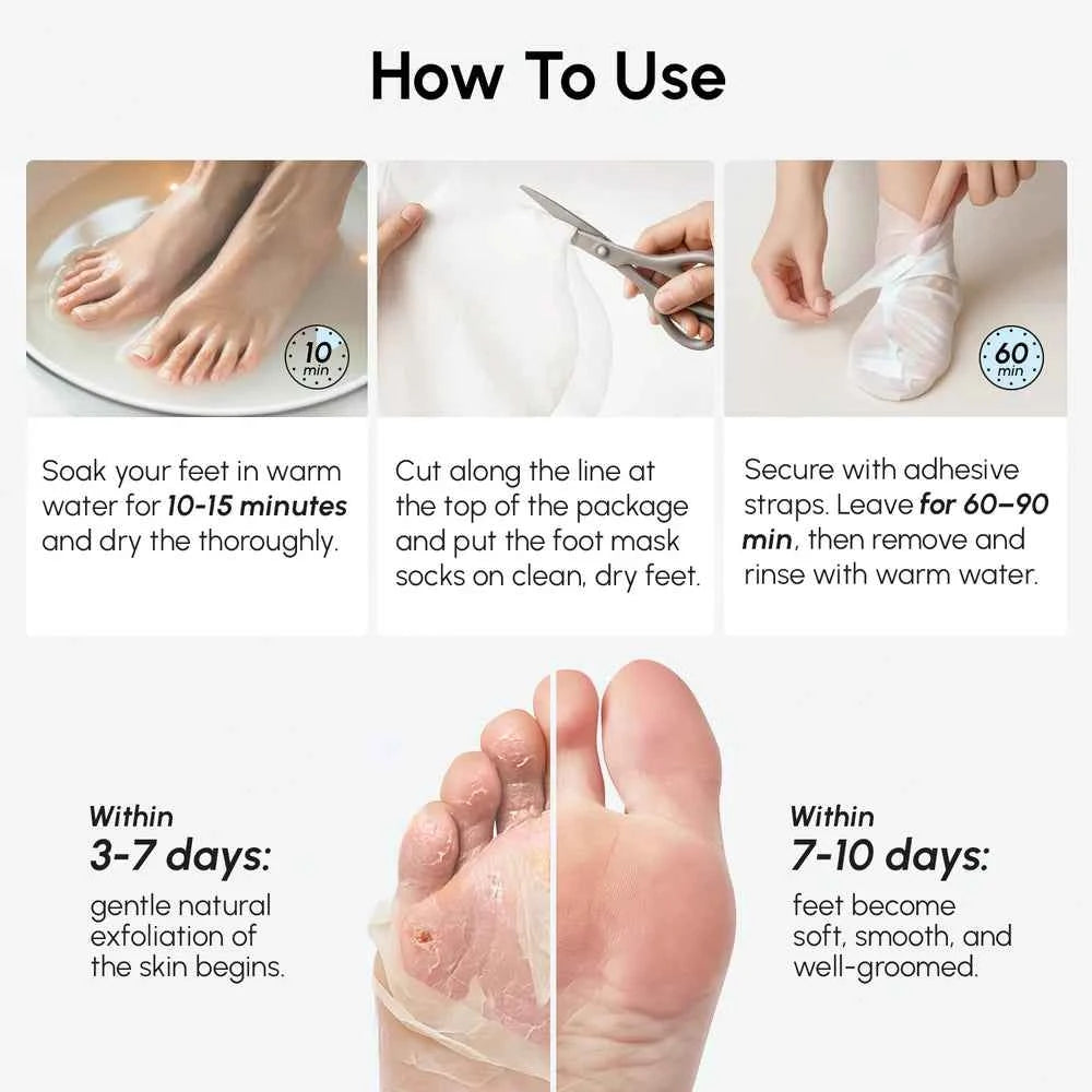 Exfoliating & Hydrating Foot Mask