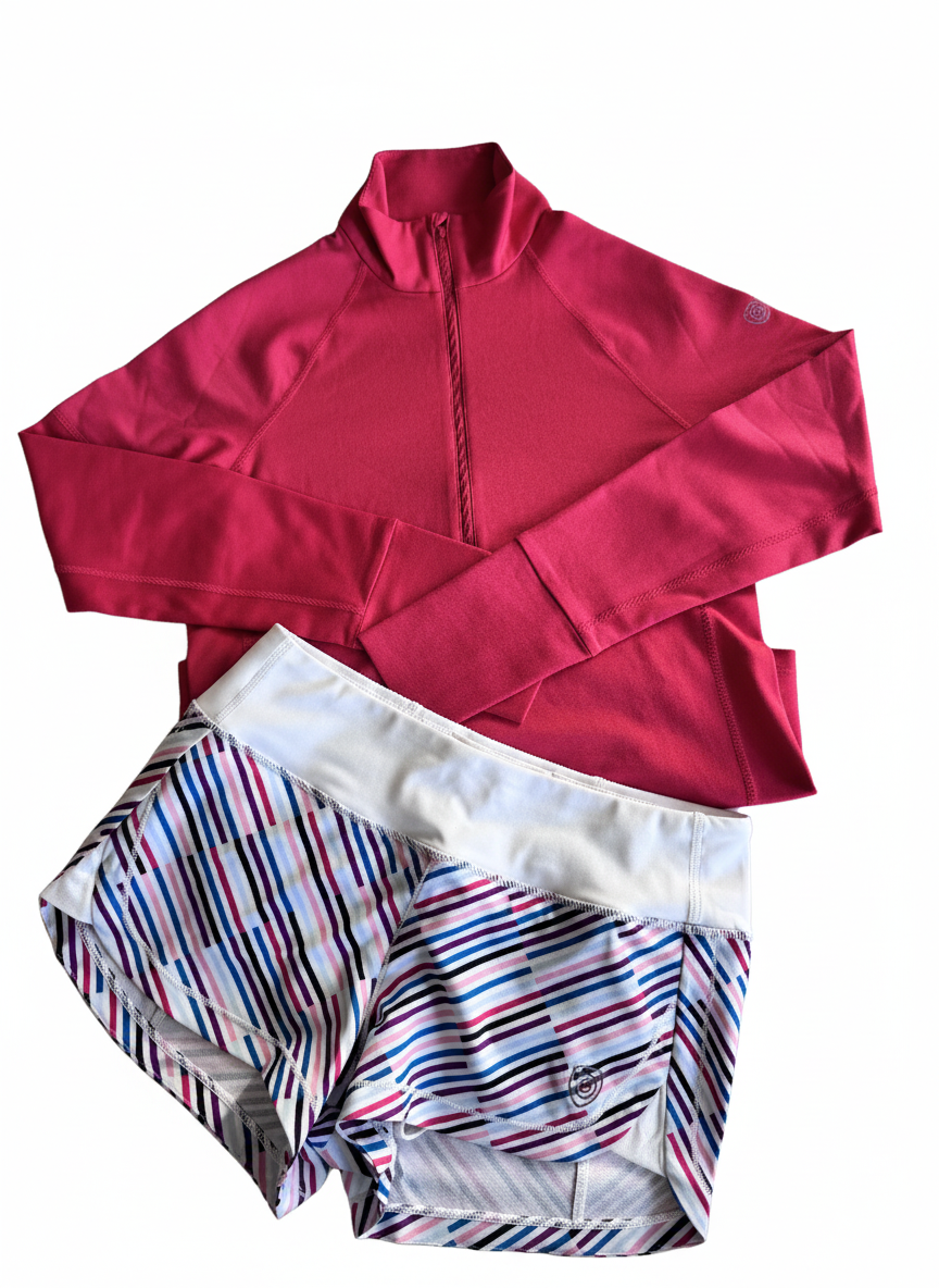 Foudy Mid-Weight Long Sleeve ½ Zip Top by Goal Five