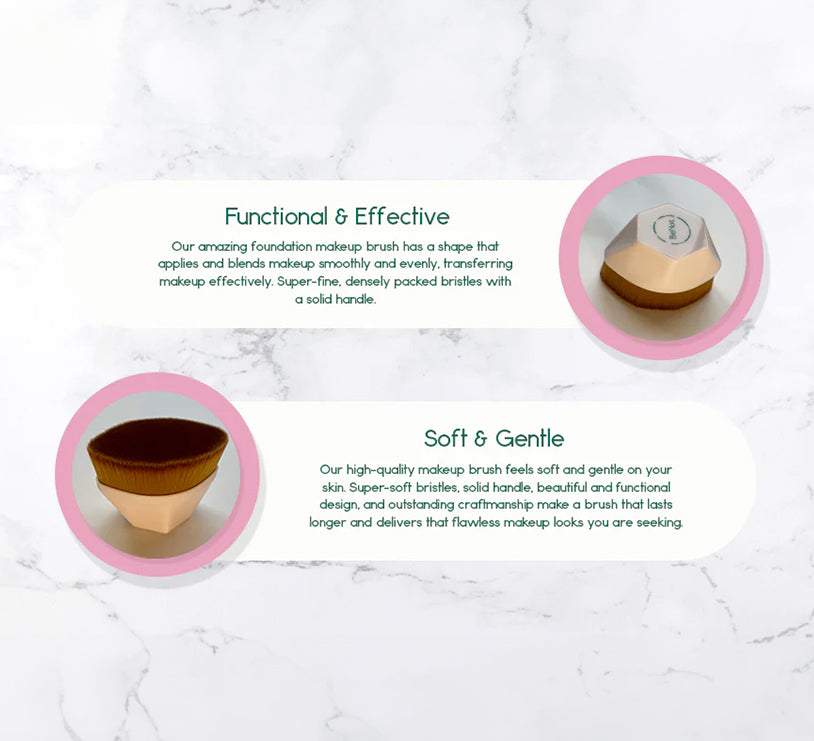 Foundation Makeup Brush - DestGlow