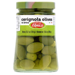 Fratelli D'Amico, Green Olives, Cerignola Olives In Brine, 730g (25.7 oz)
