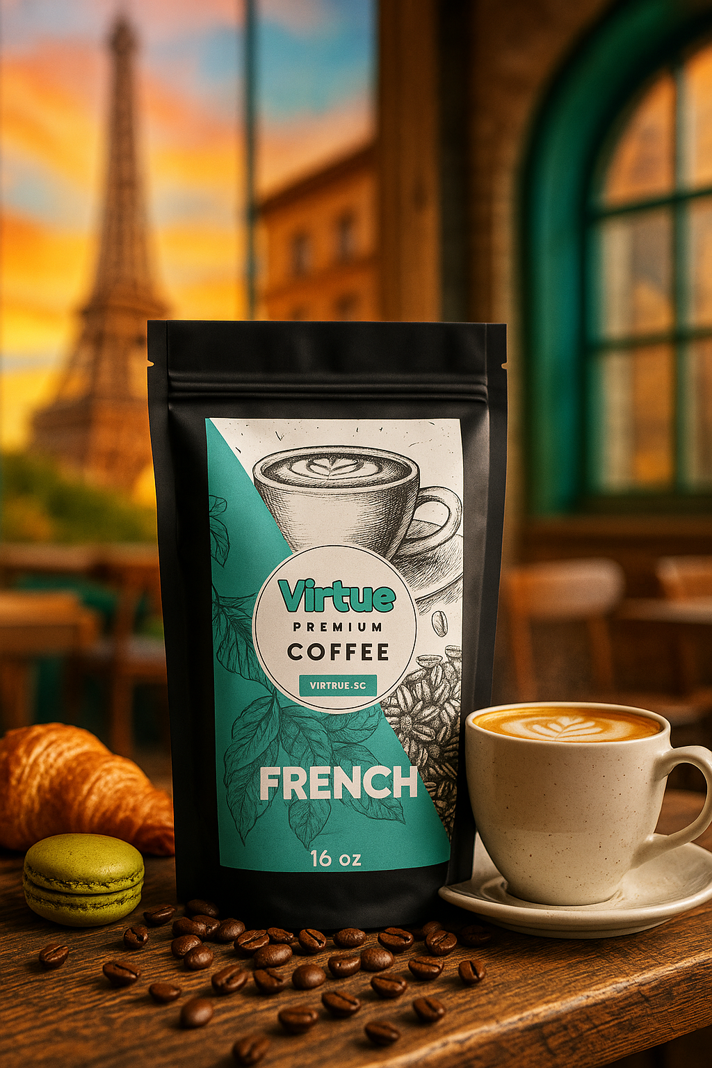 Dark Roast Coffee – 16oz | Bold, Small Batch, Expertly Roasted