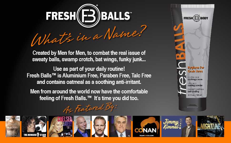 Fresh Balls 3.4oz Lotion by Fresh Body FB®