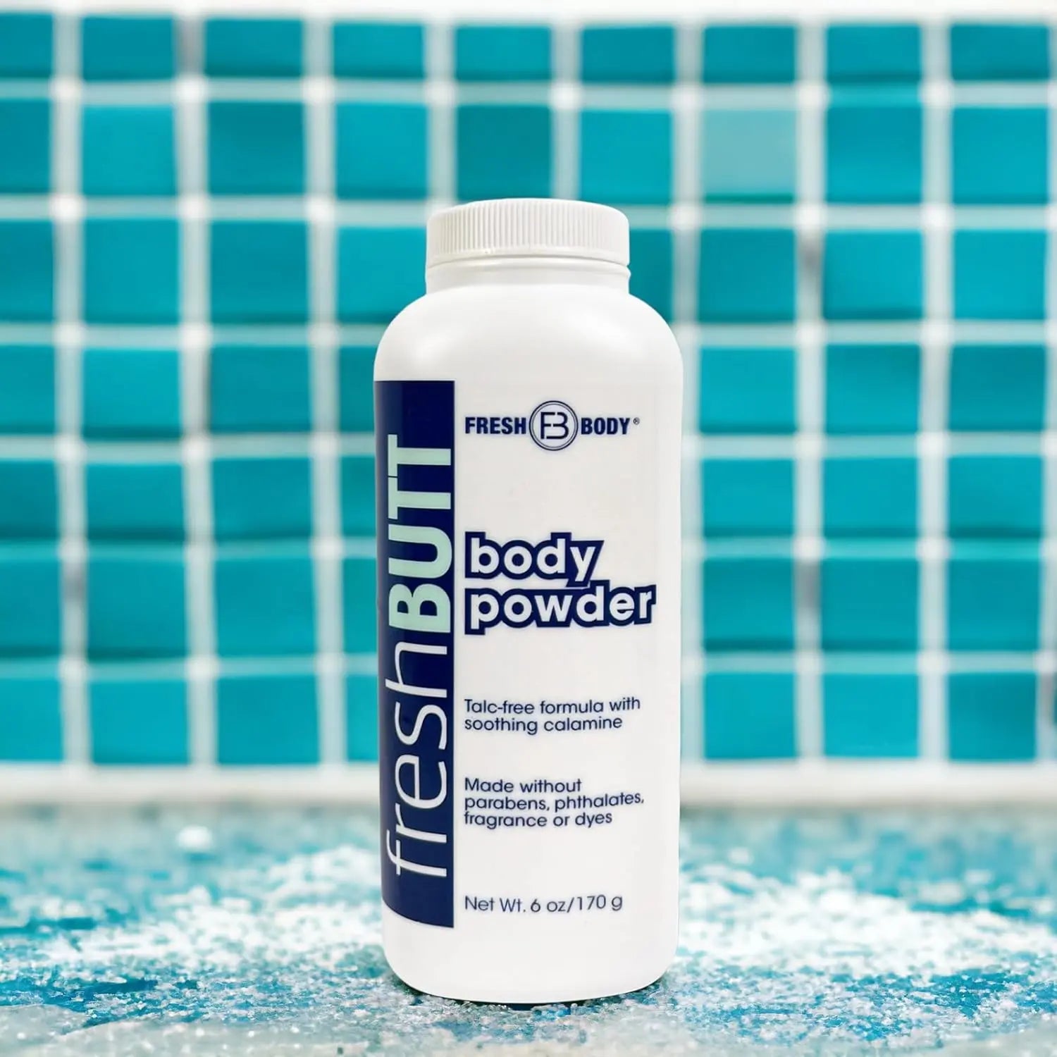 Fresh Butt Body Powder 6 oz by Fresh Body FB®