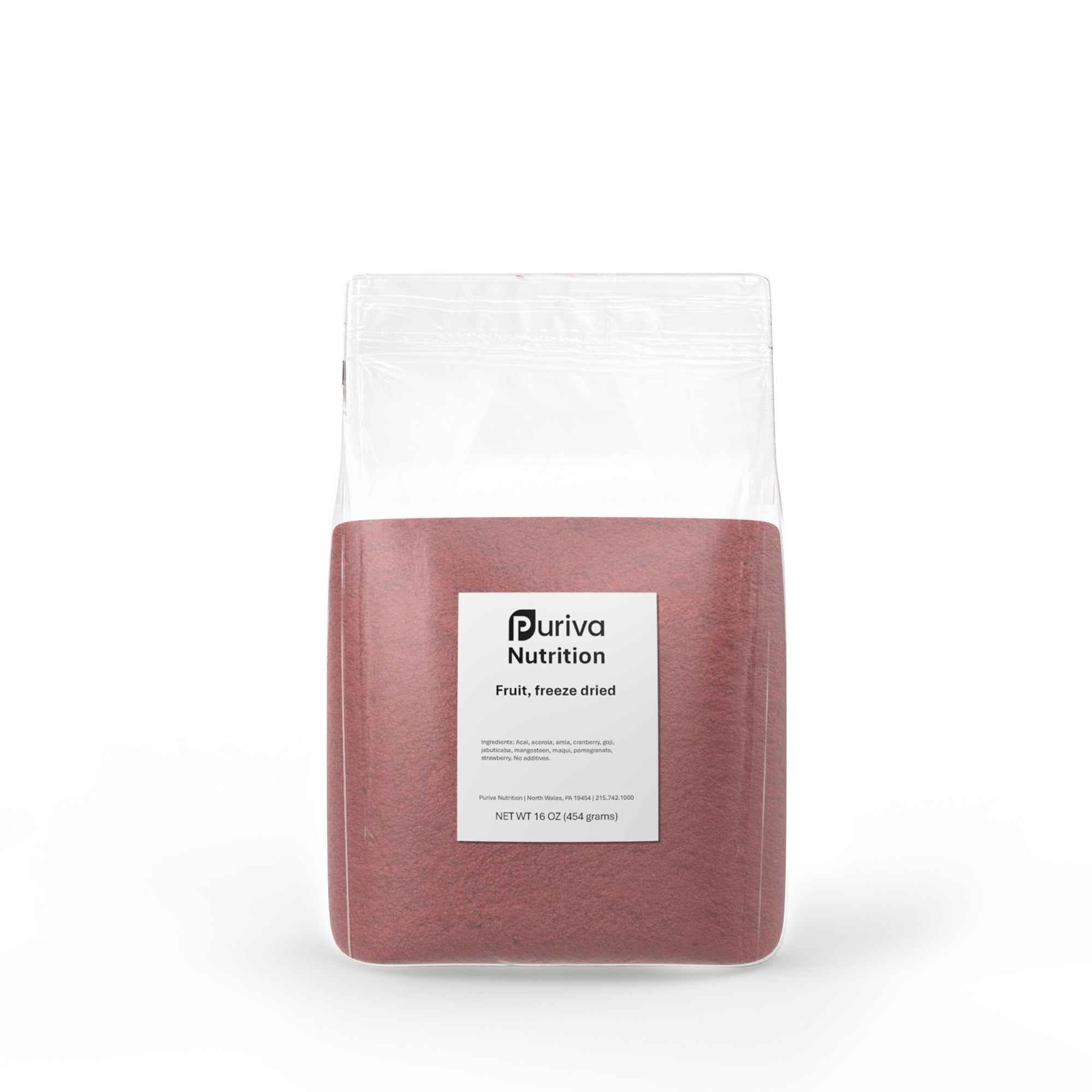 Fruit powder, 1 pound, Puriva Nutrition by Puriva Nutrition
