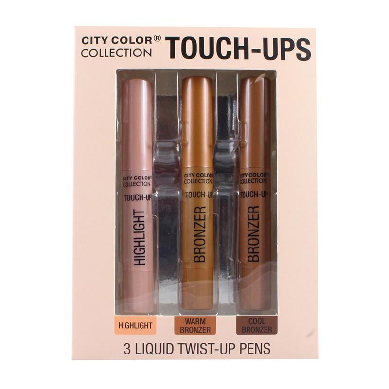 CITY COLOR Collection Highlight/Bronzer Touch-Ups Pen Set - DestGlow