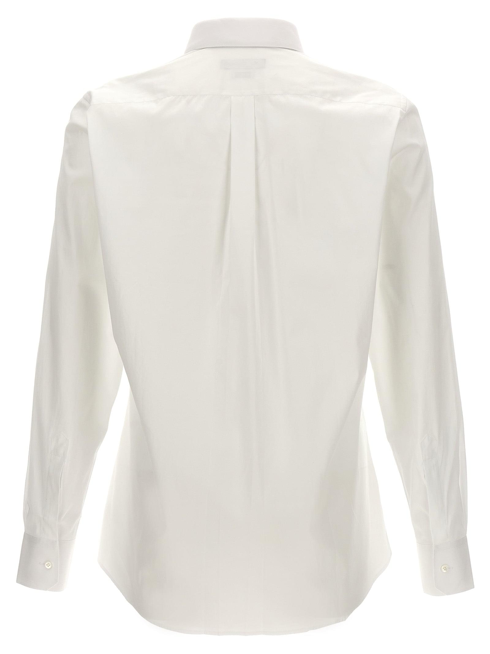 Dolce & Gabbana Men Logo Embroidery Shirt DestGlow
