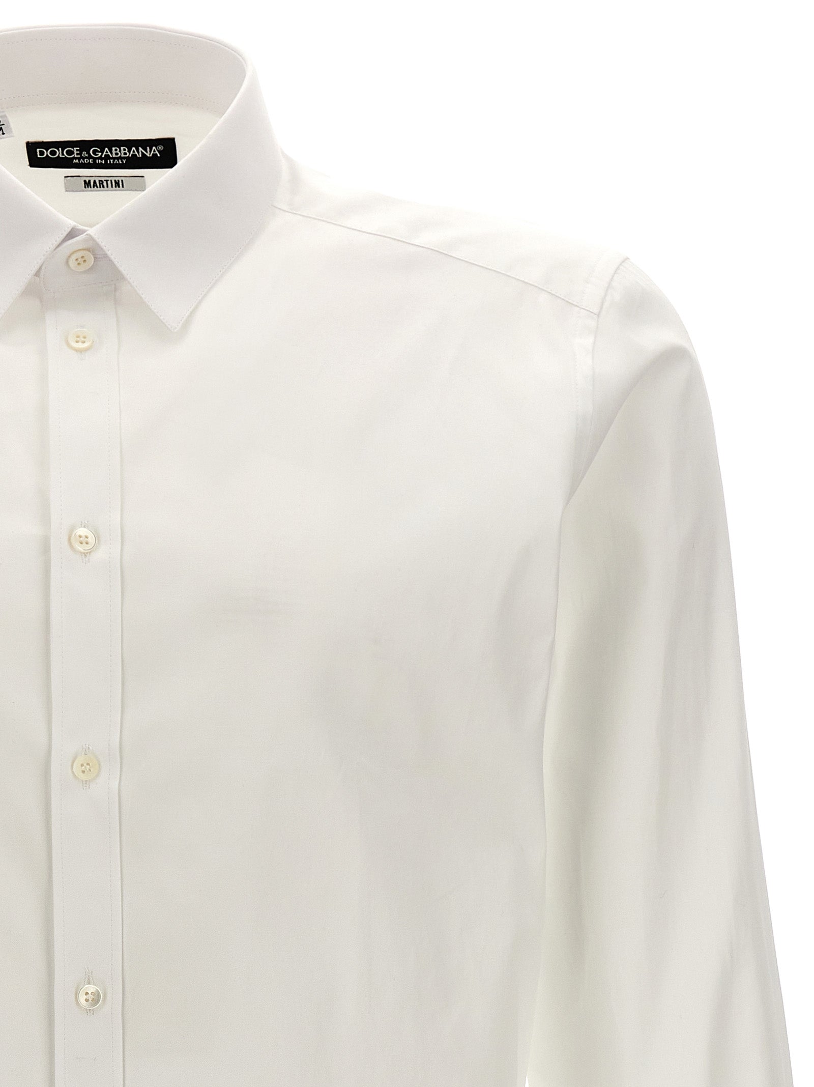 Dolce & Gabbana Men Logo Embroidery Shirt DestGlow