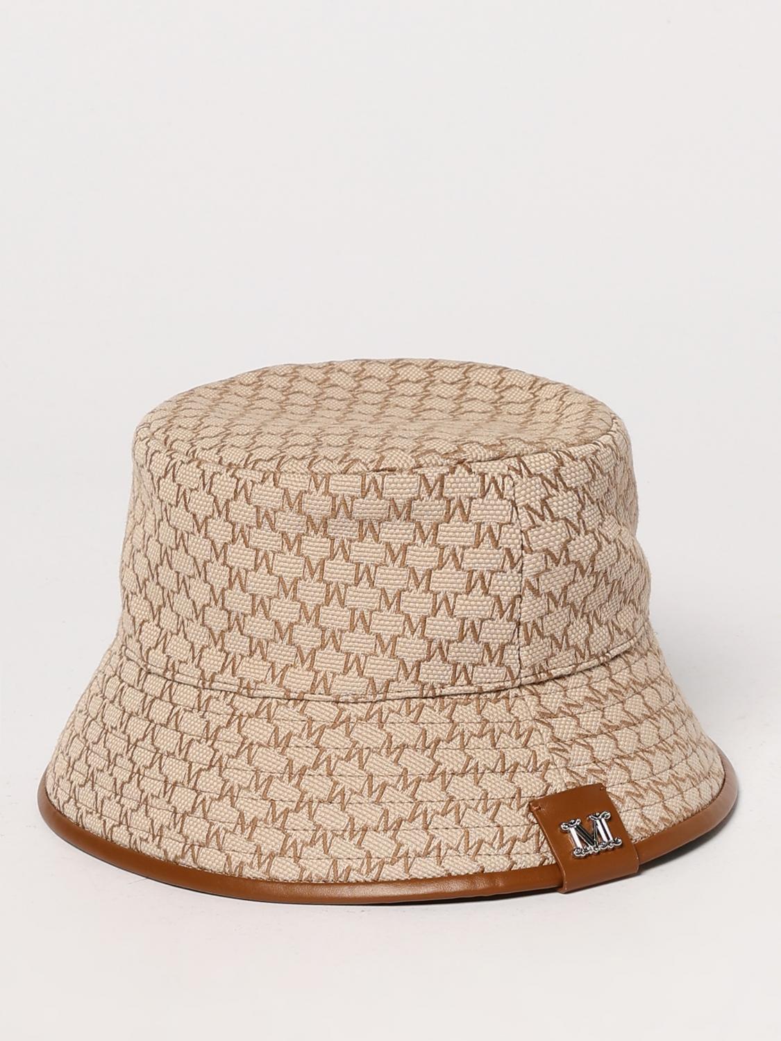 Max Mara Hat Woman Beige DestGlow