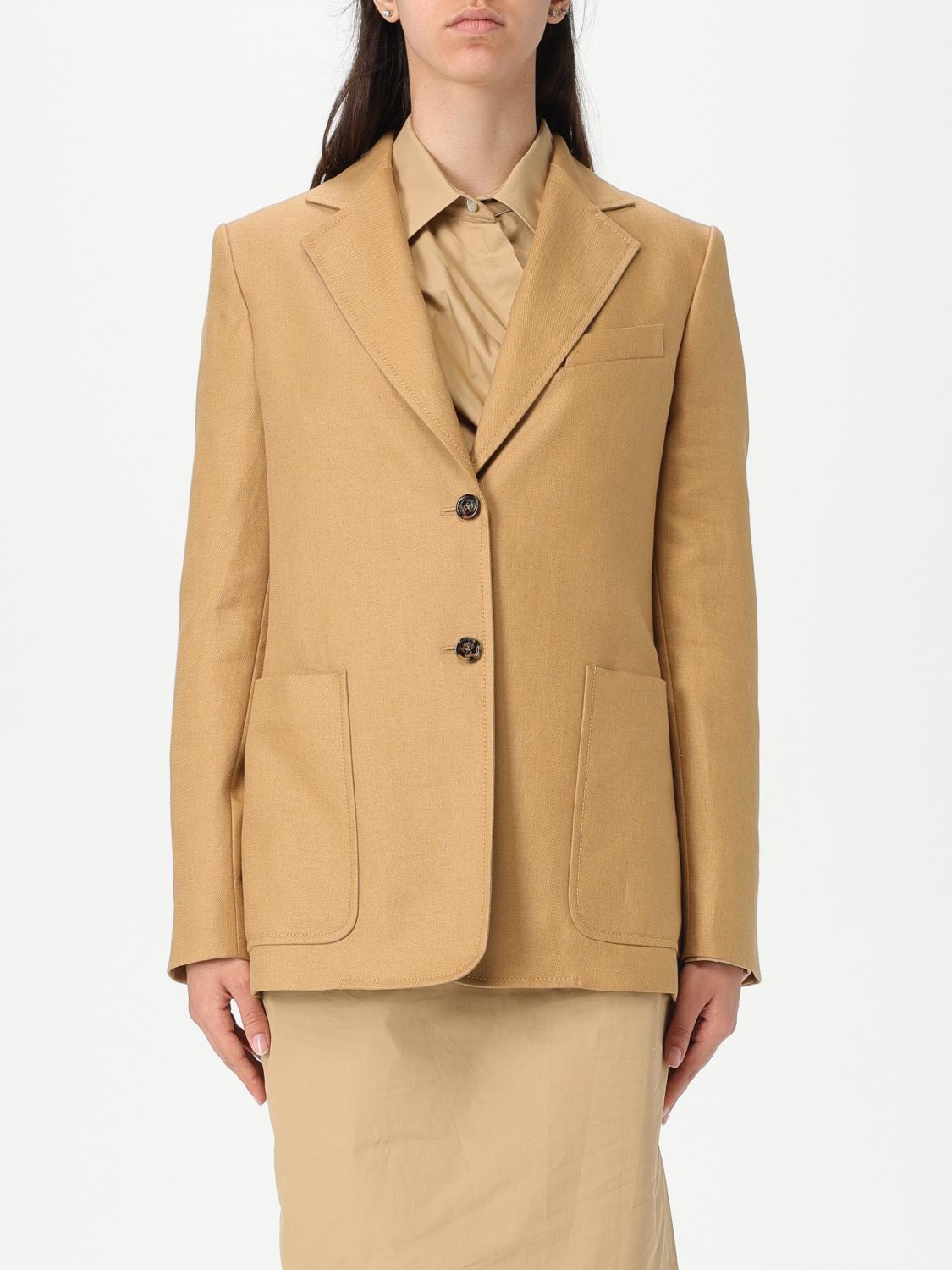 Max Mara Jacket Woman Brown by Luosophy