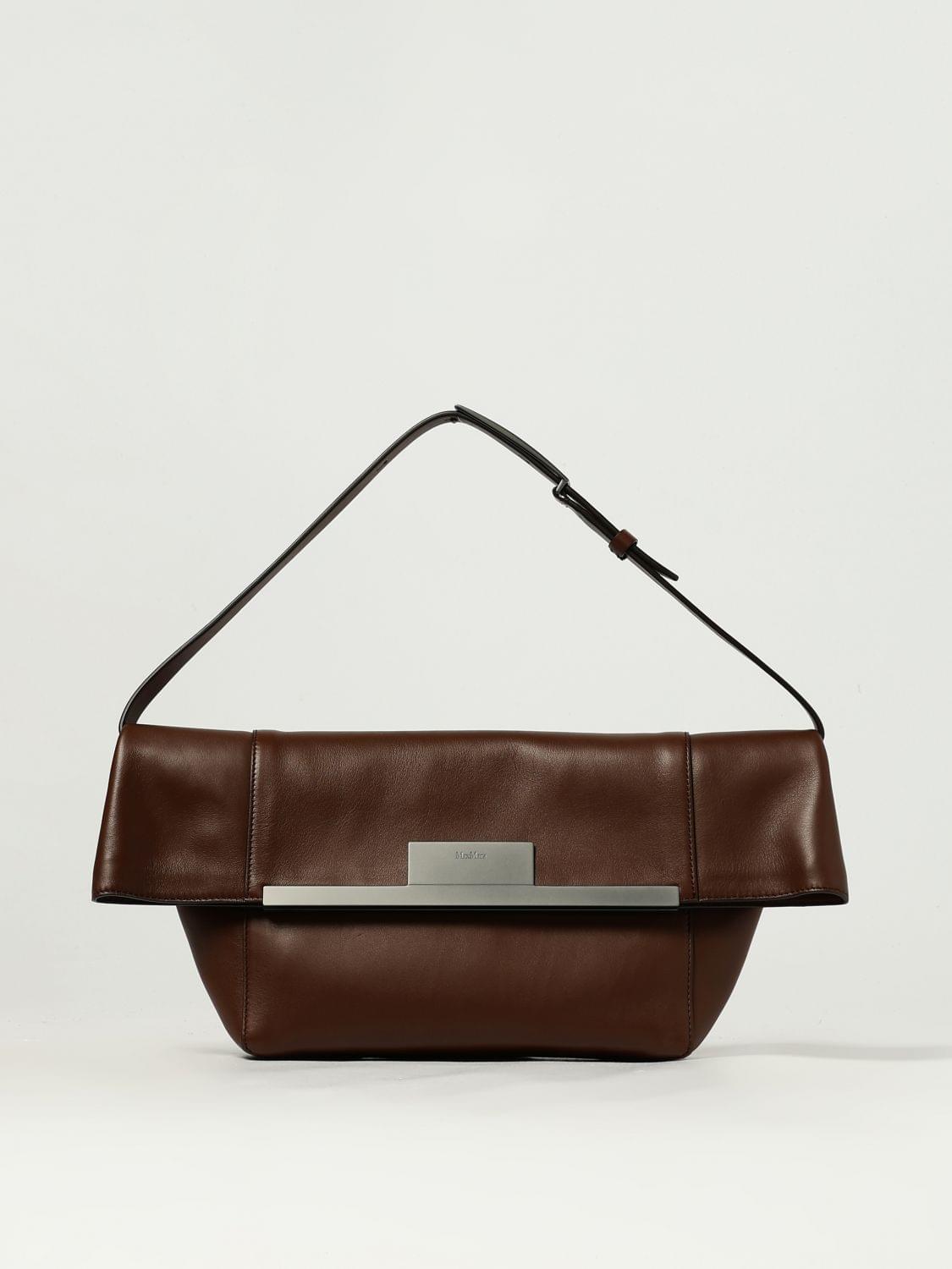 Max Mara Shoulder Bag Woman Brown