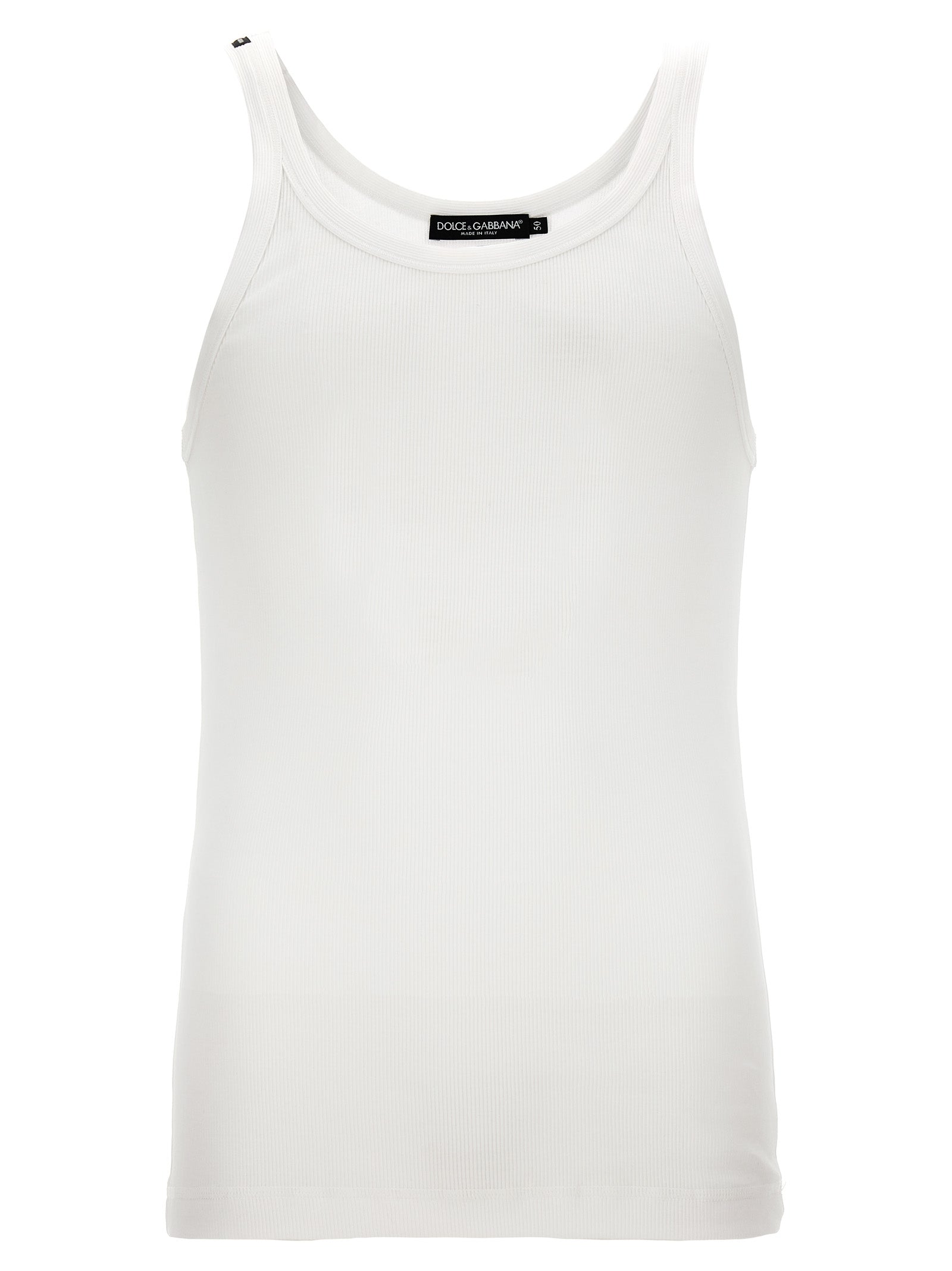 Dolce & Gabbana Men Ribbed Tank Top DestGlow