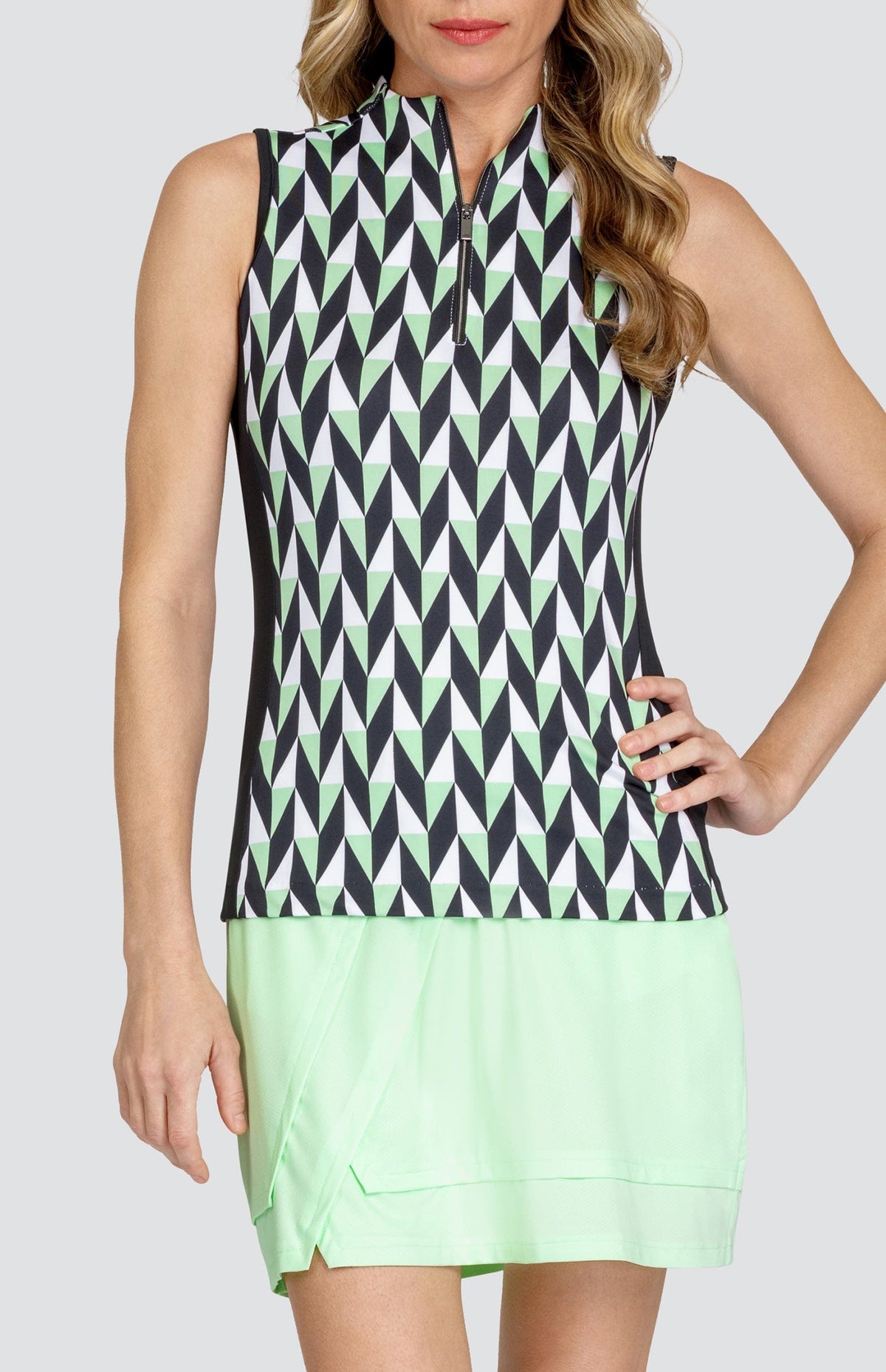 Zura Top - Chevron Geo DestGlow