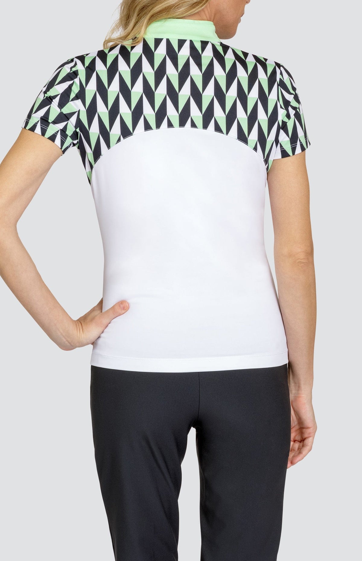Sharolyn Top - Chevron Geo DestGlow