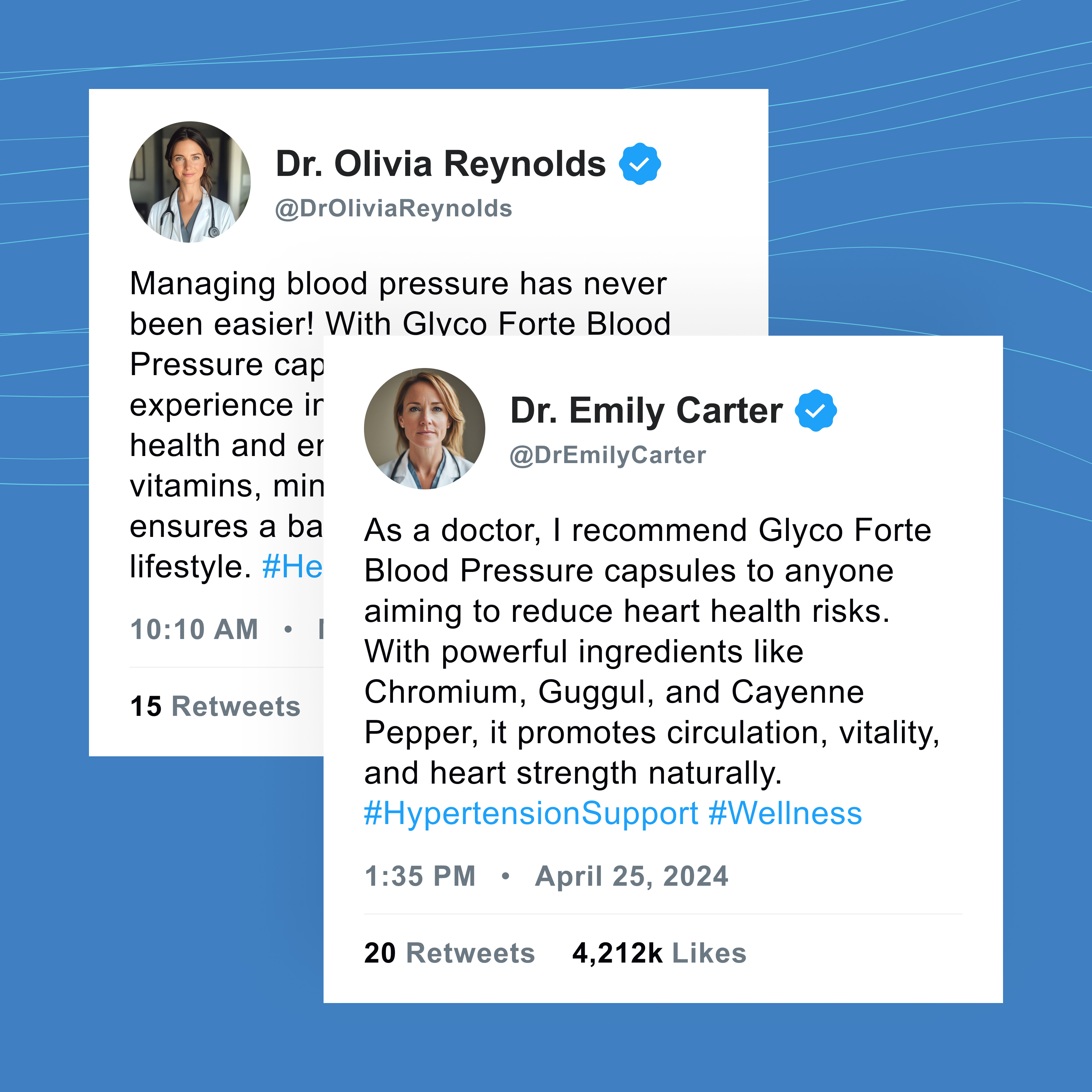 Glyco Forte Blood Pressure by RevitMe - Supplements Store