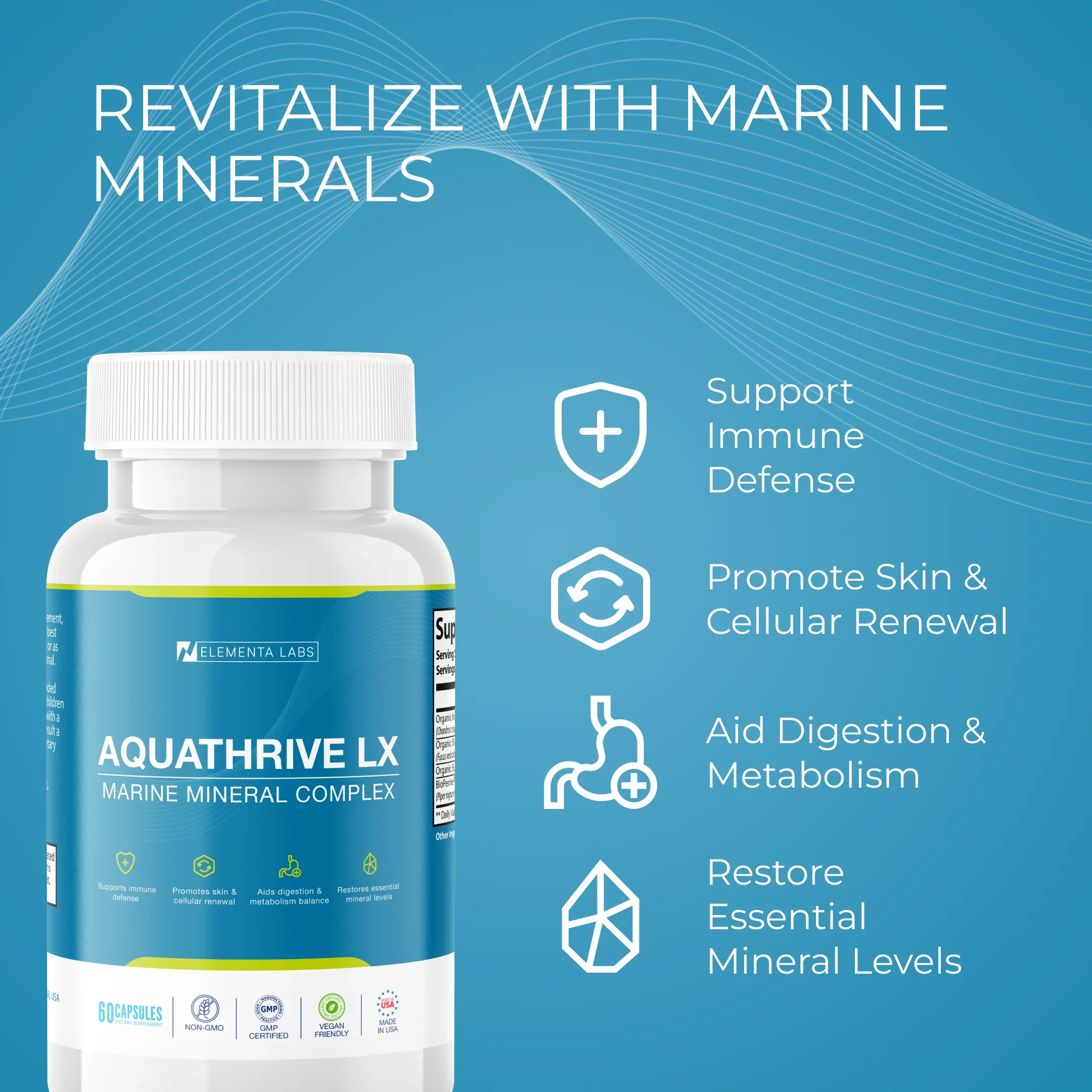 Elementa Labs Aquathrive LX by RevitMe - Supplements Store