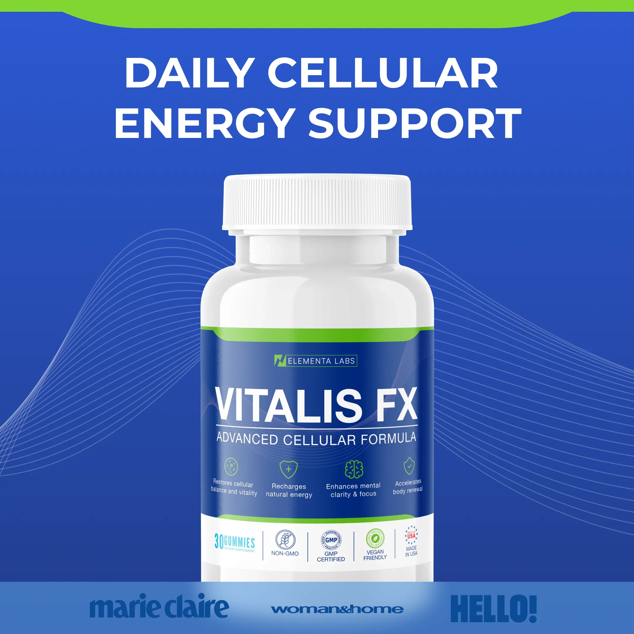 Elementa Labs Vitalis FX by RevitMe - Supplements Store