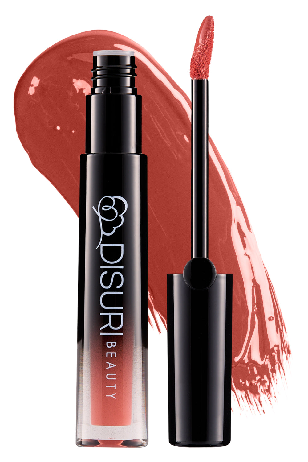 DISURI Beauty Glossy Blast Lip Gloss - Coral Rose (M32)