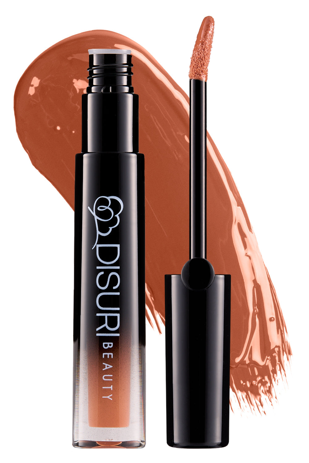 DISURI Beauty Glossy Blast Lip Gloss - Cafe Con Leche (M48)