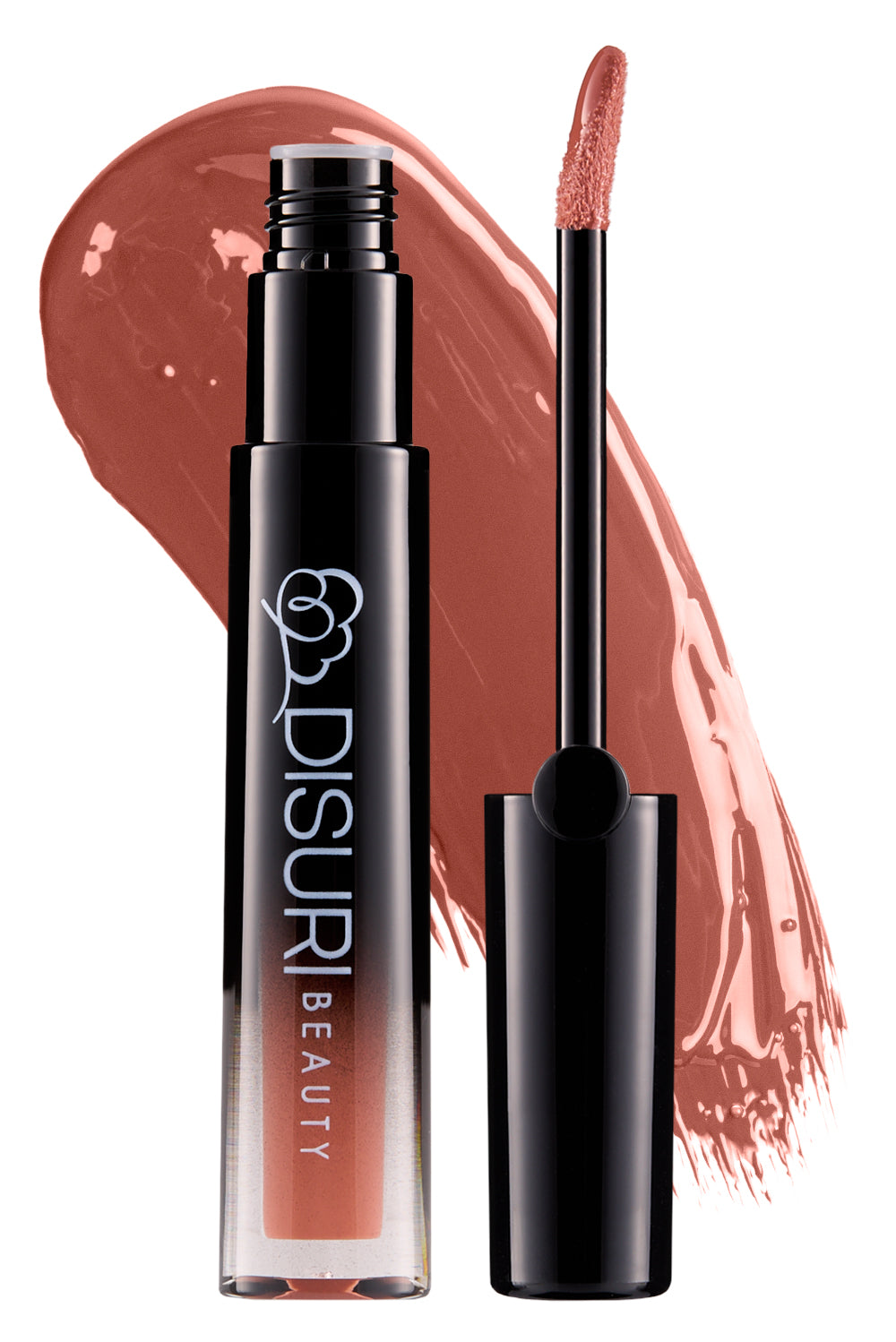 DISURI Beauty Glossy Blast Lip Gloss - Brown Sugar Blush (M58)