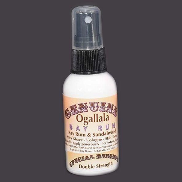 Ogallala Bay Rum & Sandalwood Pre Shave - After Shave - Skin Toner 2 Oz by Pasteur Pharmacy