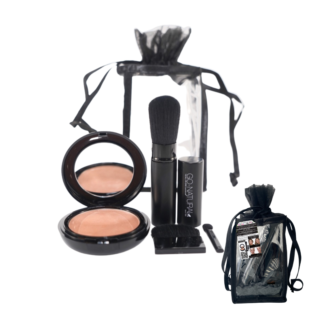 GO NATURAL® ALL-IN-ONE® Powder - Travel Gift Set by GO NATURAL®