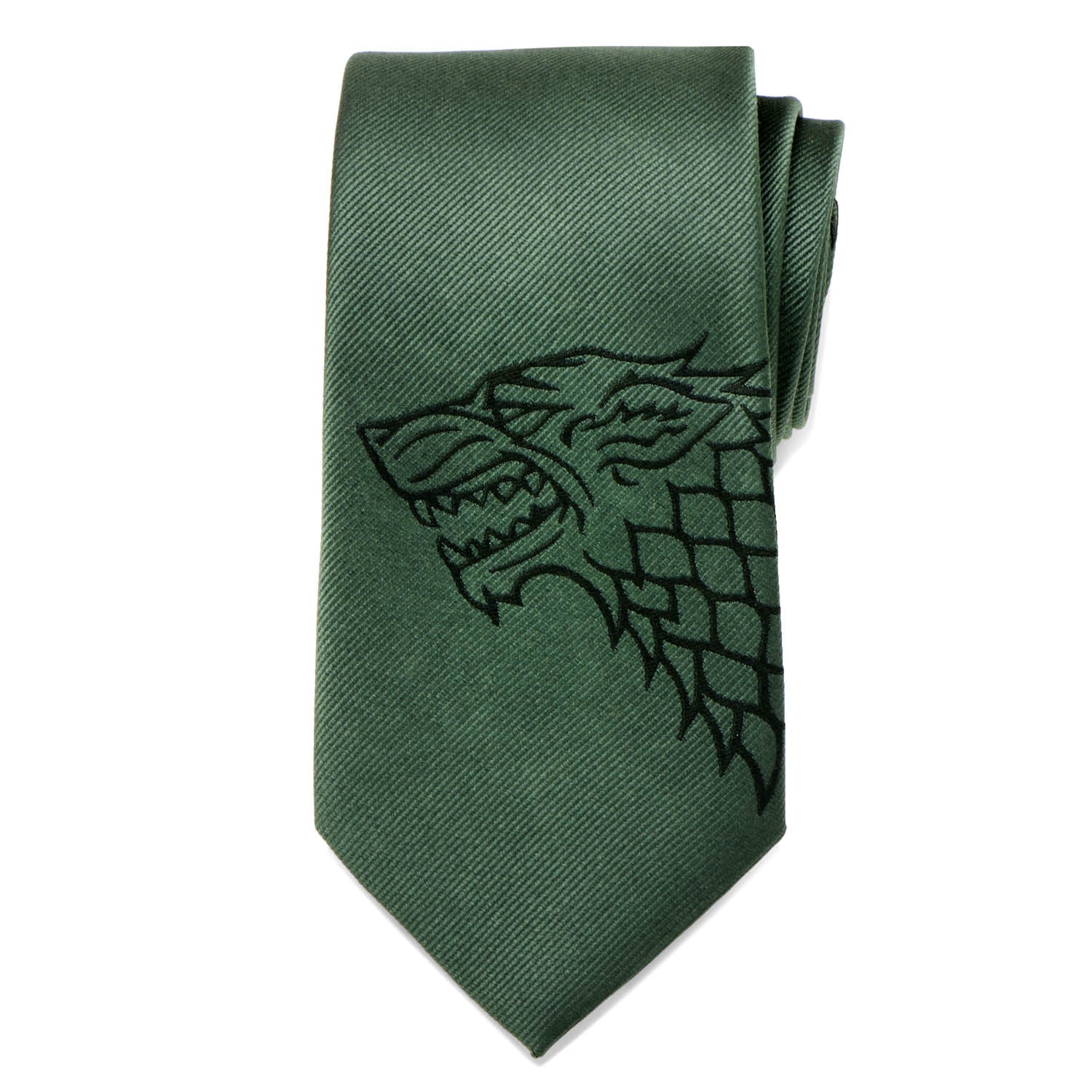 Game of Thrones Stark Direwolf Green Men&